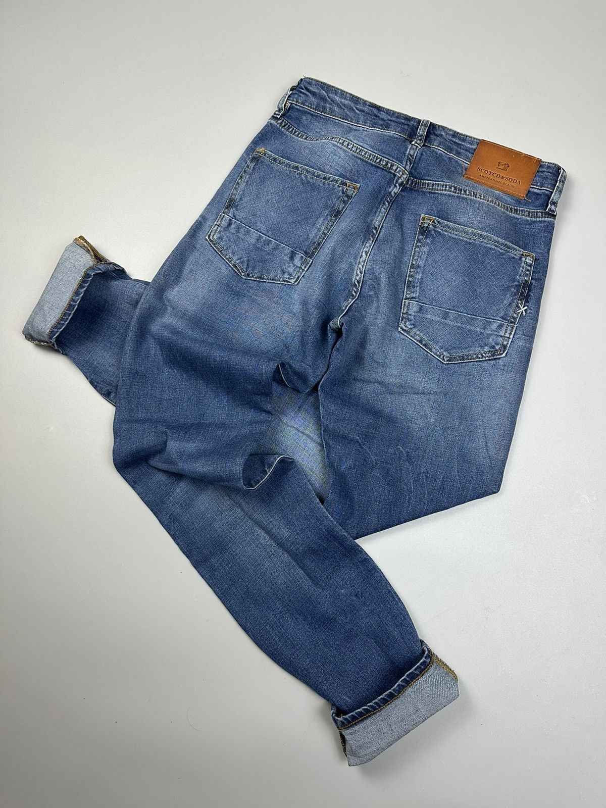 Scotch & Soda Scotch&Soda Classic Skiny Jeans Wahed blue Size US 30 / EU 46 - 1 Thumbnail