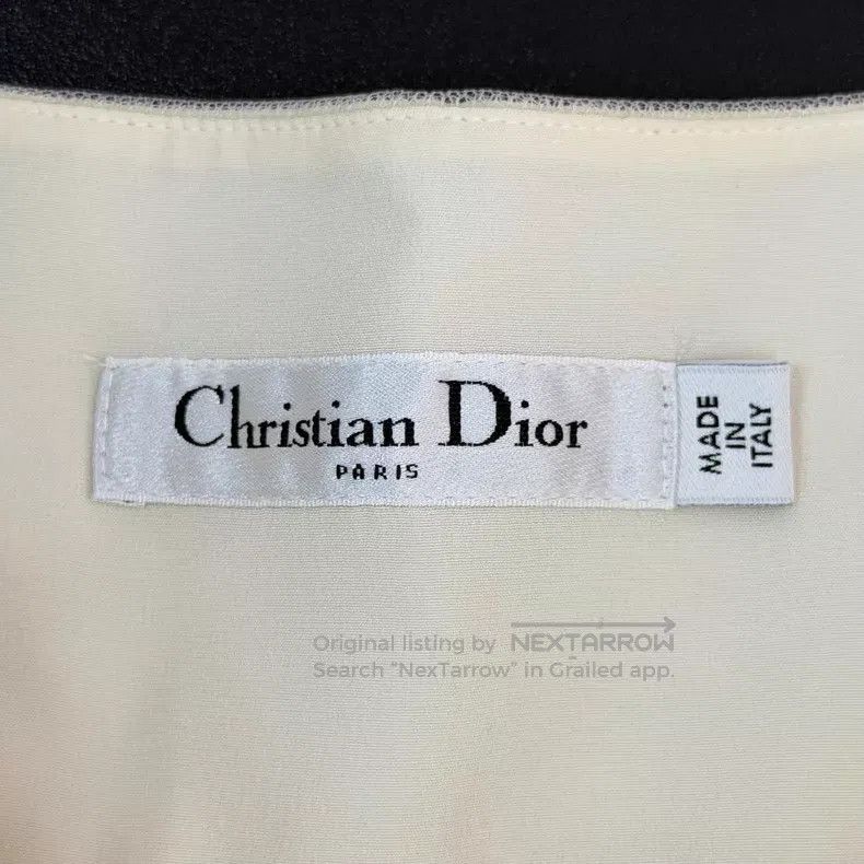 Dior Dior Milk-white small dot gauze skirt Size 24" / US 00 / IT 34 - 5 Thumbnail