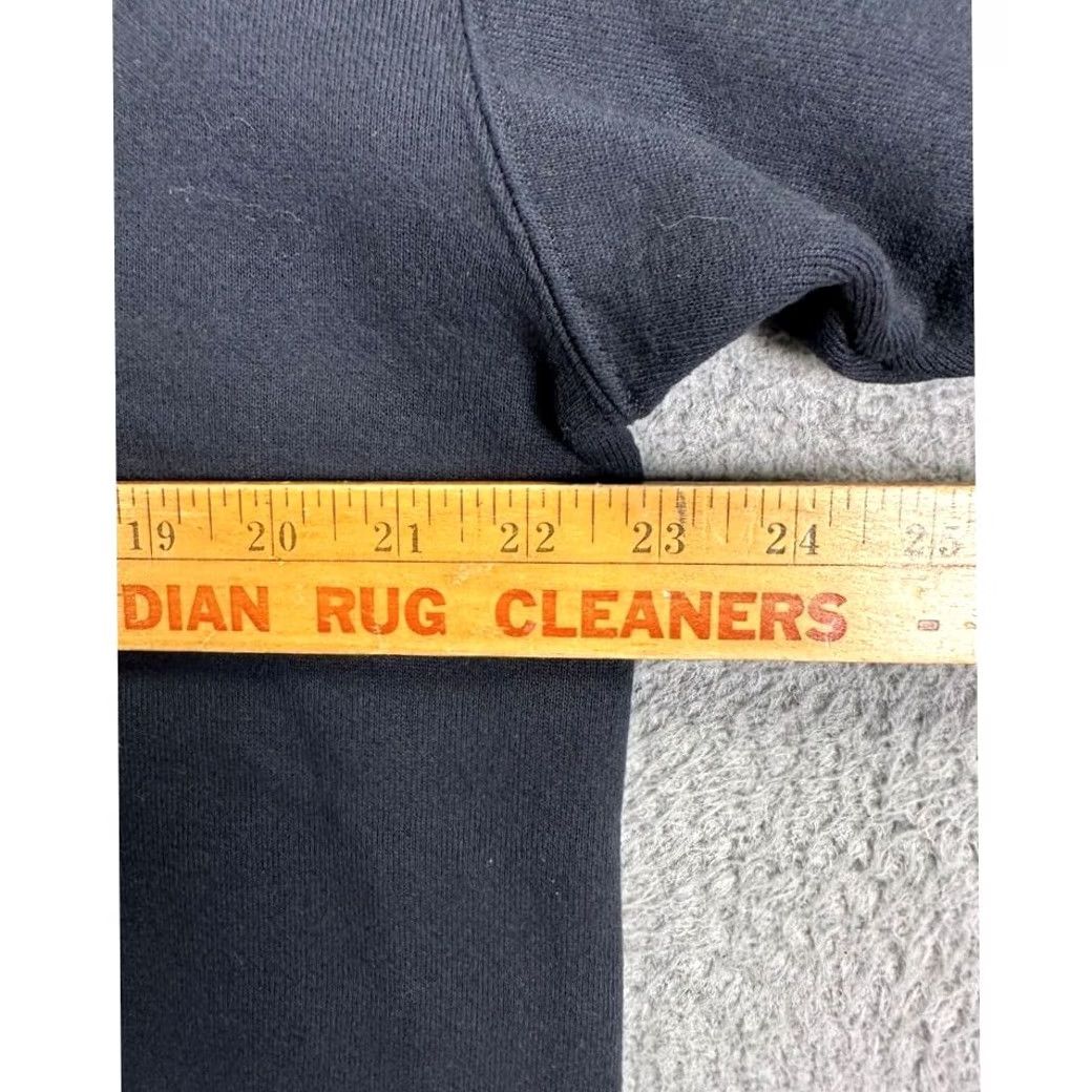 Vintage VINTAGE Ohio State Crew Sweatshirt Unisex XL Black Pullover USA Made Logo University Blended Fabric Cotton Polyester Solid Shirt Mens Womens Size US XL / EU 56 / 4 - 5 Thumbnail