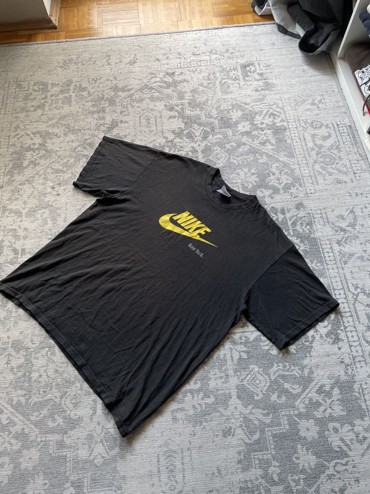 Nike Nike Vintage T-Shirt New York Big Logo 90s Japanese Y2K Rap Size US XL / EU 56 / 4 - 7 Thumbnail