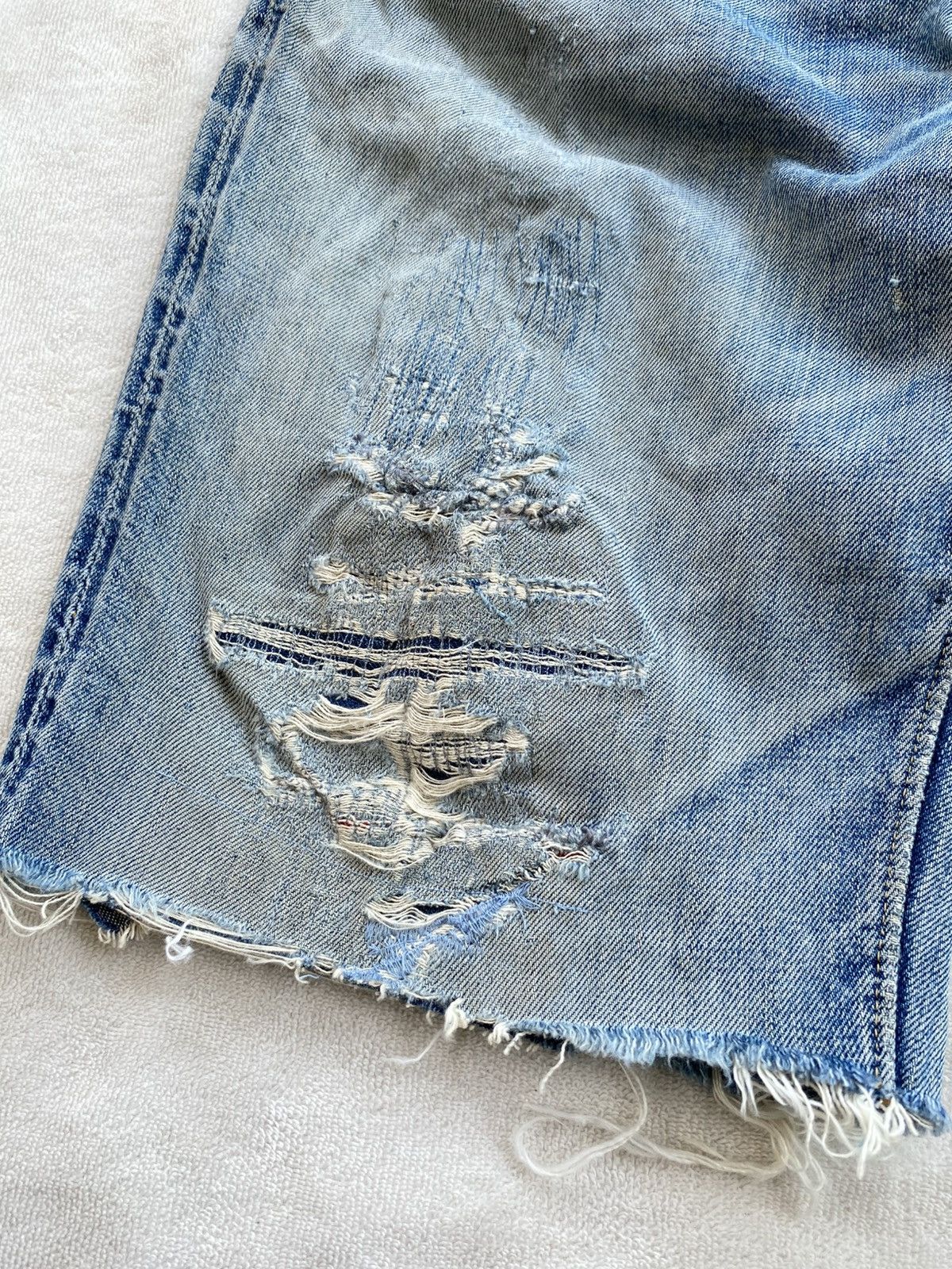 Warehouse & Co. Japanese WAREHOUSE Distressed Size US 30 / EU 46 - 4 Thumbnail