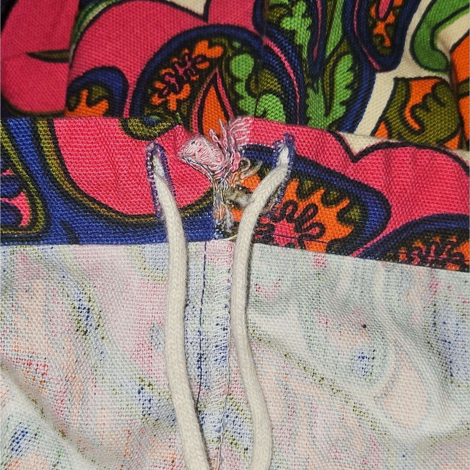 Jantzen × Vintage Amazing Psychedelic VTG 1960s Jantzen LOVE ME Cropped Pants Size 31" - 11 Thumbnail