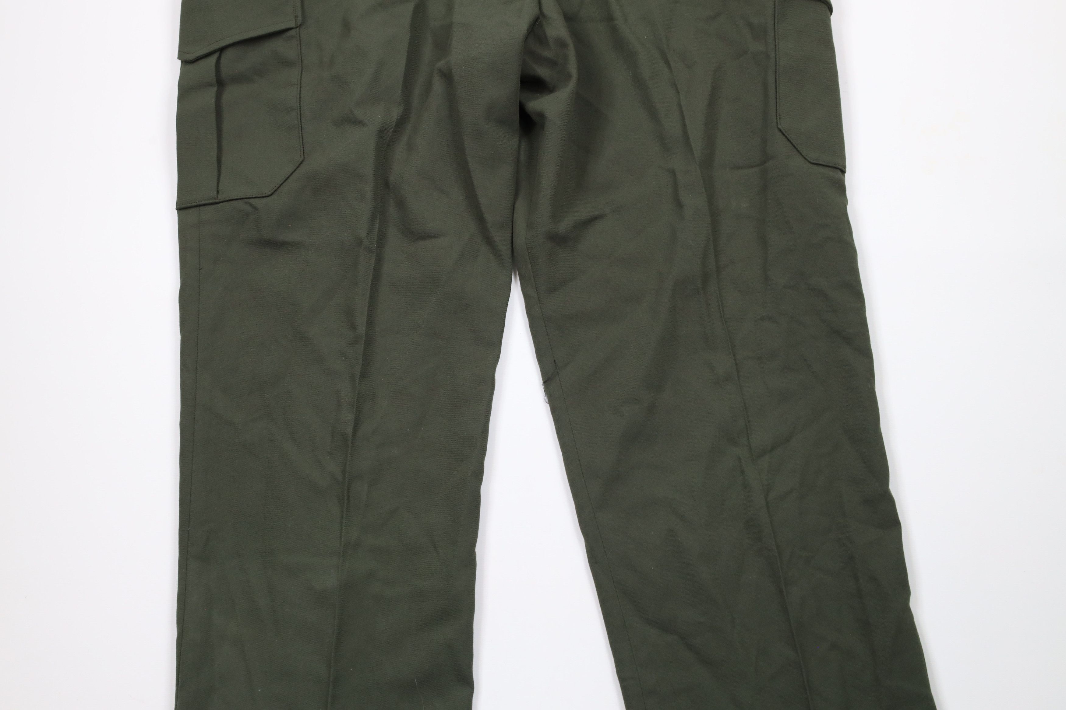Vintage Deadstock Vintage Streetwear Wide Leg Cargo Pants Green Size US 40 / EU 56 - 12 Thumbnail