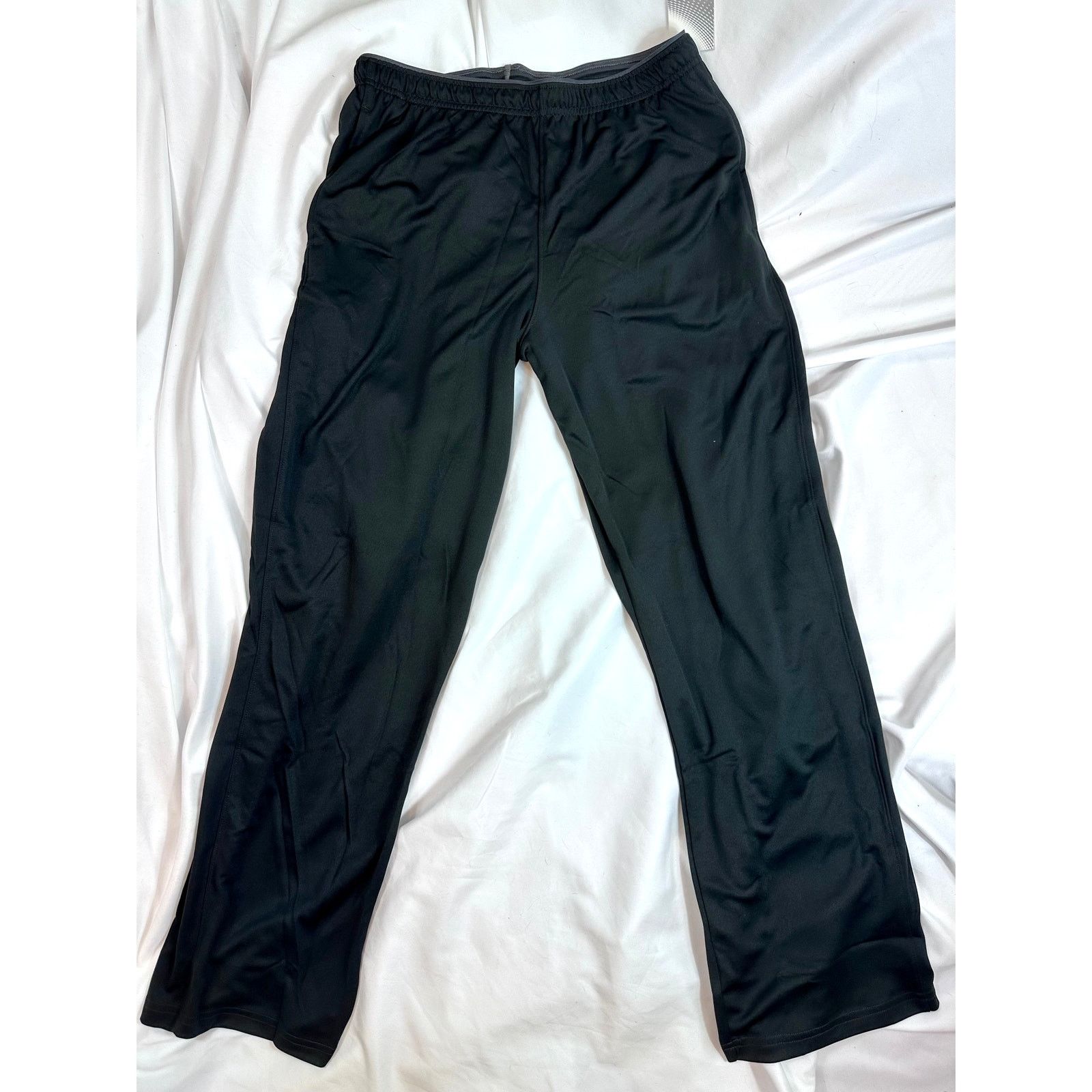 Hanes Hanes Sport Active Gear Joggers Mens Black L Size US 33 - 18 Thumbnail