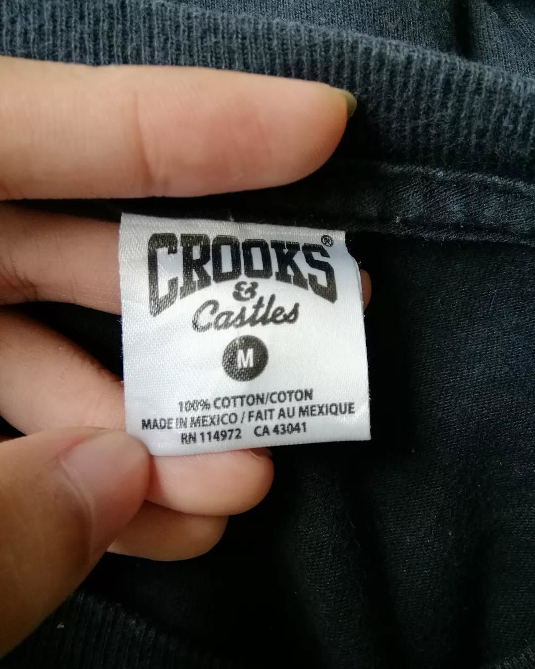 Crooks & Castles × Japanese Brand Crooks & Castles Underworld Letter Graphic Tees Size US M / EU 48-50 / 2 - 5 Thumbnail