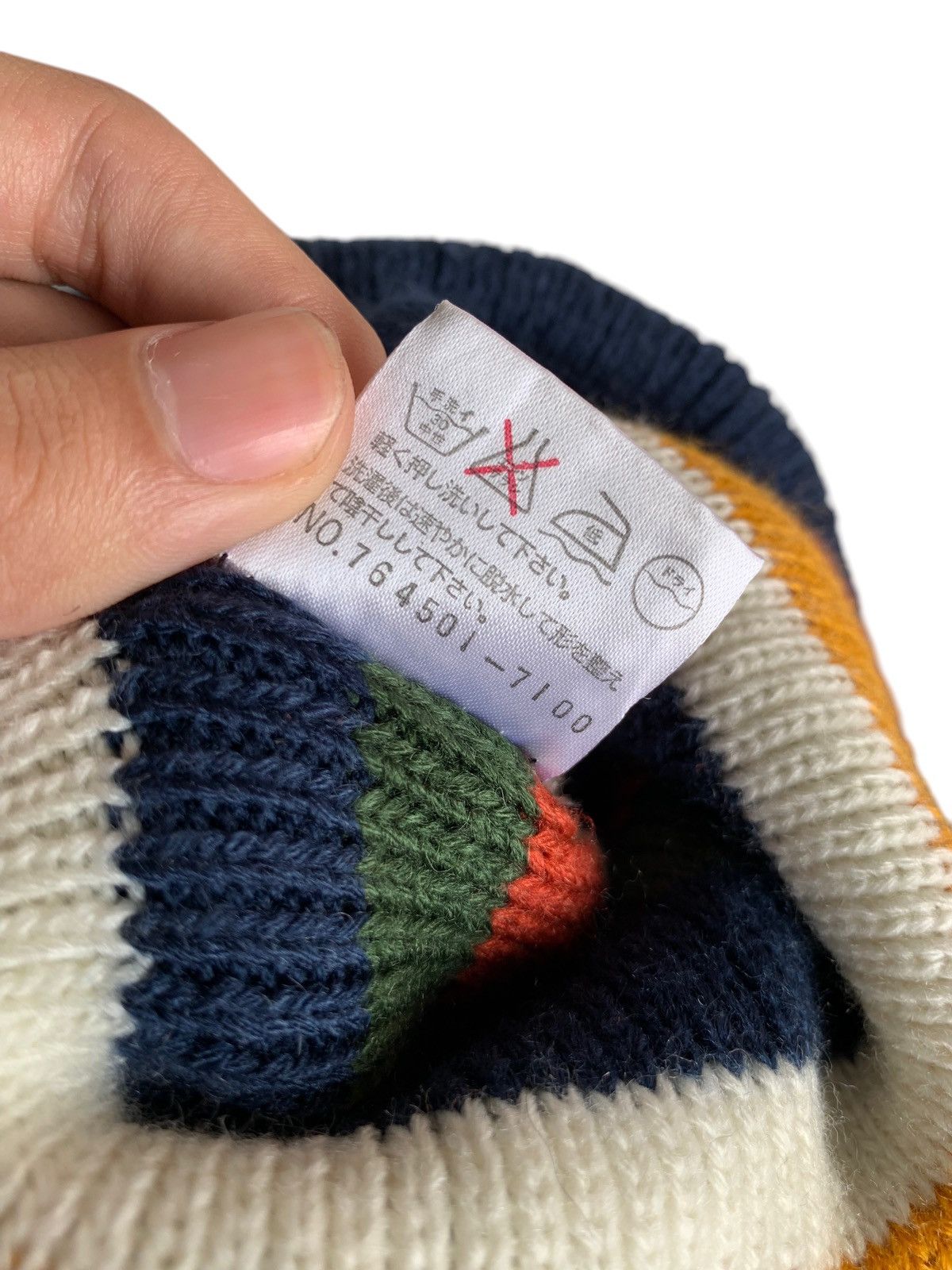 Japanese Brand × Polo Ralph Lauren × Vintage Polo Club Rare Design Winter Sessions Streetwear Beanie Hats Size ONE SIZE - 10 Thumbnail