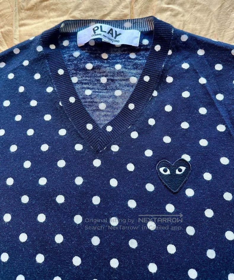 Comme des Garcons Comme Des Garcons V-neck sweater for men Size US L / EU 52-54 / 3 - 2 Thumbnail