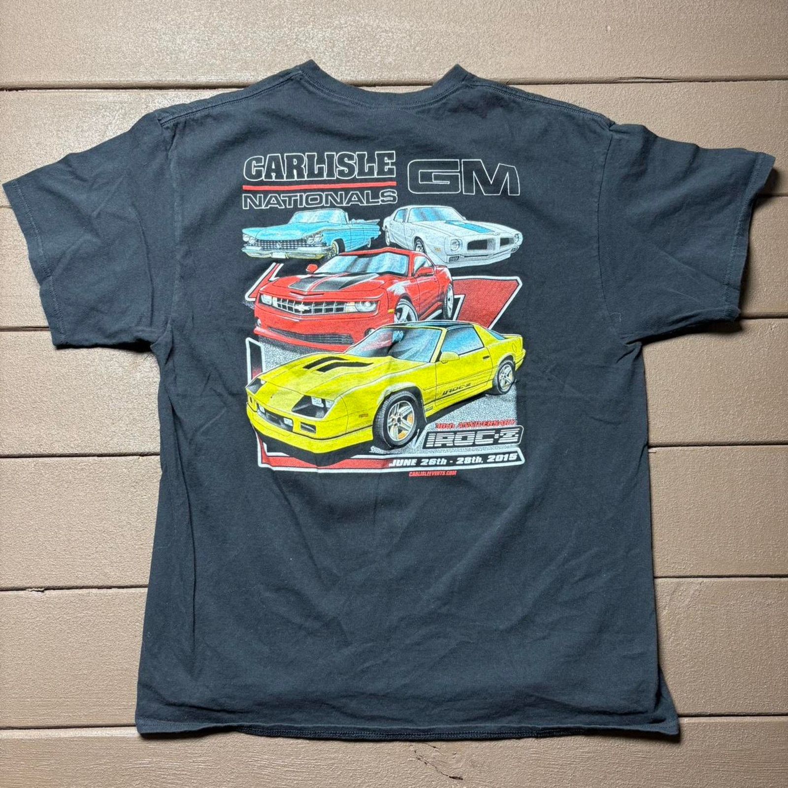 Delta Black 2015 Carlisle Nationals Car shirt Size US XL / EU 56 / 4 - 1 Thumbnail