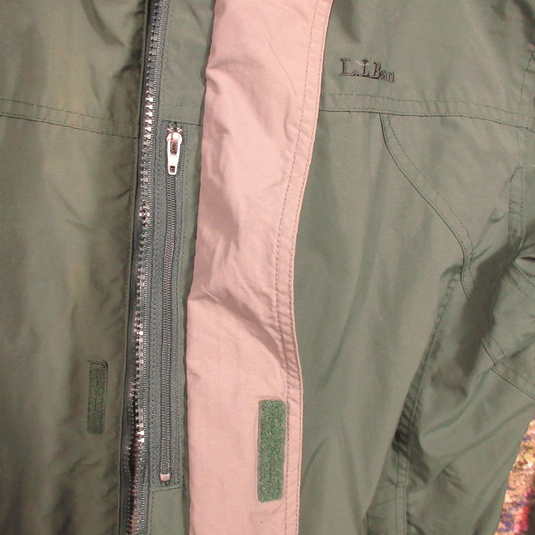 Vintage VINTAGE LL Bean Jacket Men XLT Green Hooded Windbreaker Outdoor Fishing Hid Hood Size US XL / EU 56 / 4 - 5 Thumbnail