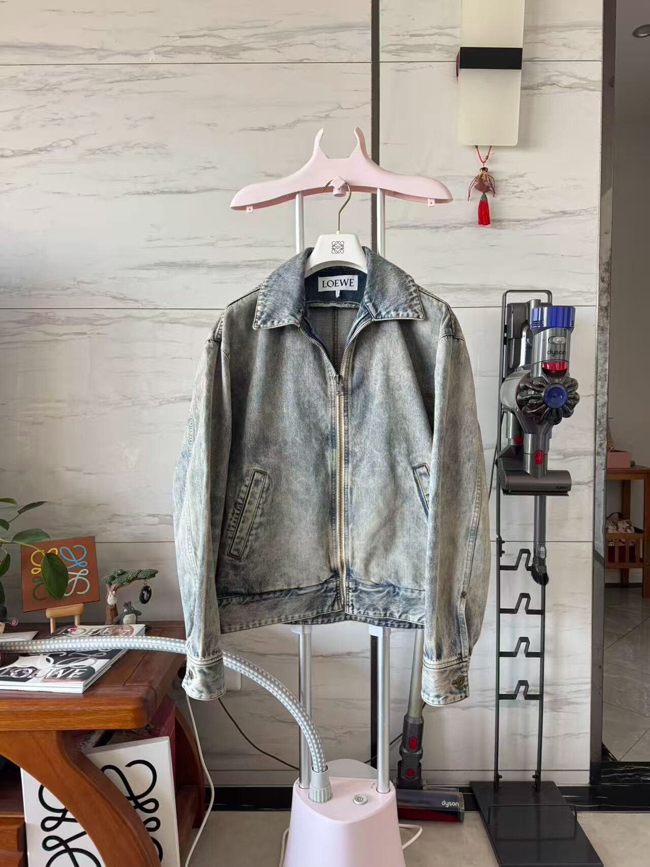 loewe denim jacket with exceptional softness