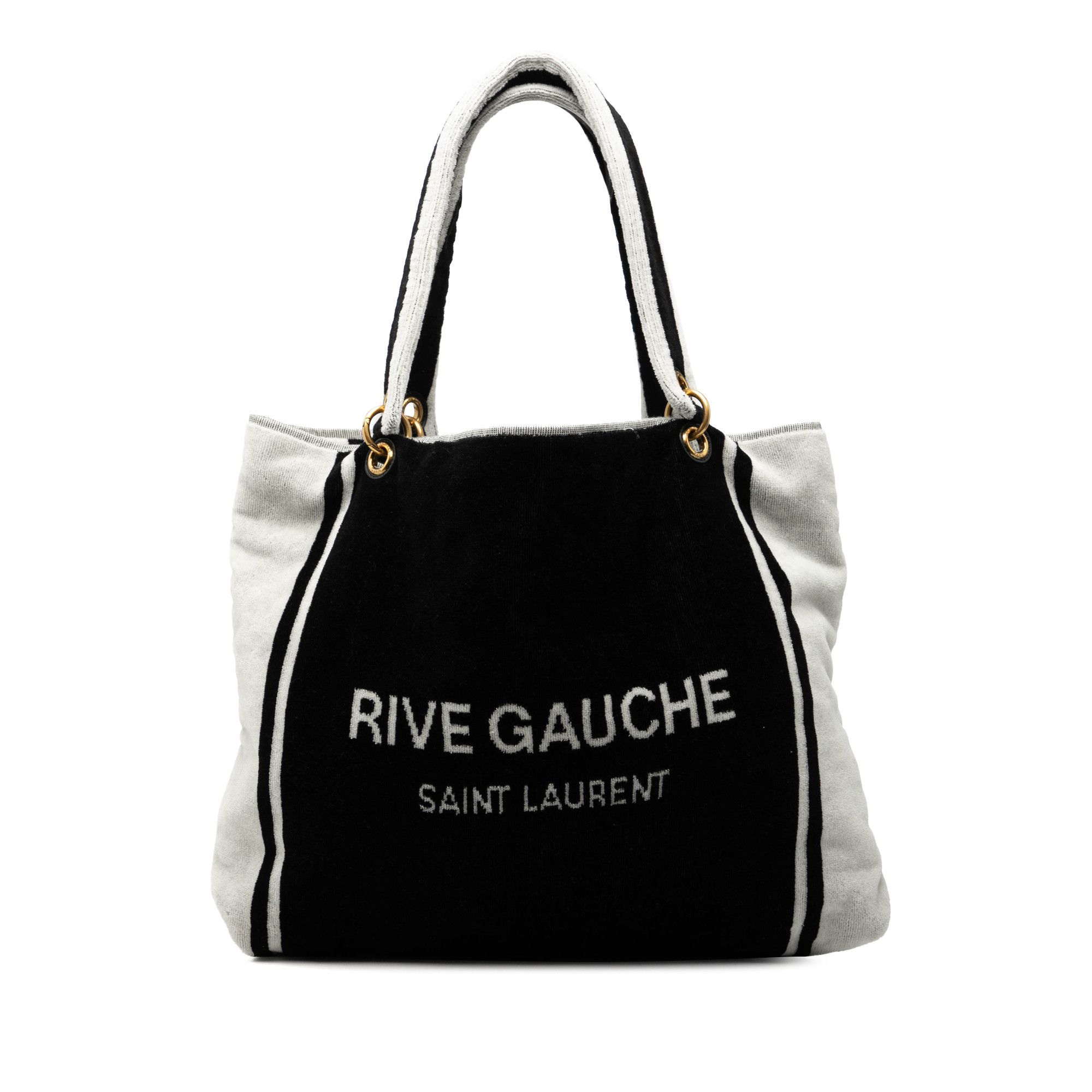 Yves Saint Laurent Yves Saint Laurent Terry Cloth Rive Gauche Tote Size ONE SIZE - 1 Thumbnail