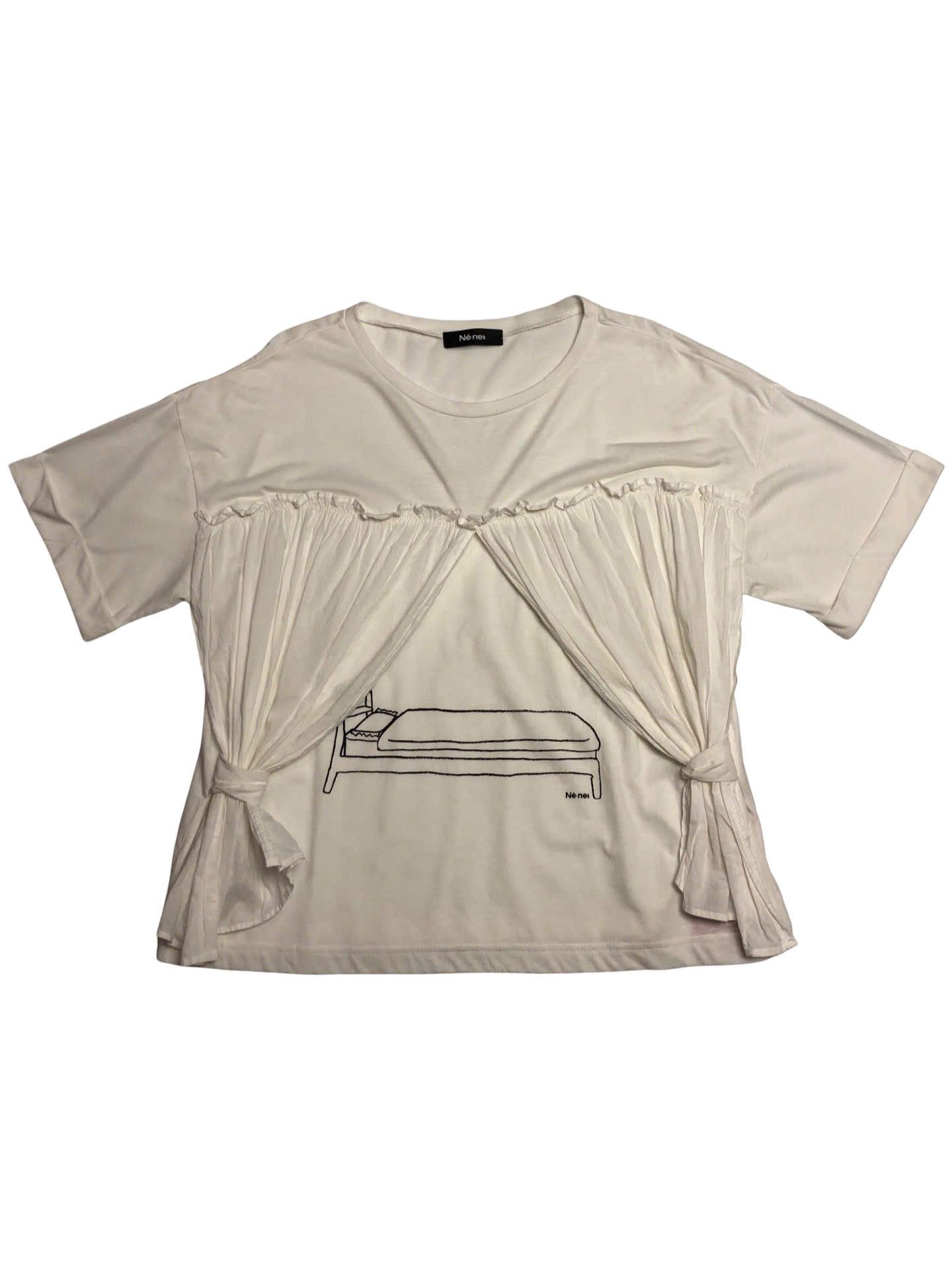 Ne-Net Né-net Curtain Layer Graphic Tee Size M / US 6-8 / IT 42-44 - 1 Thumbnail