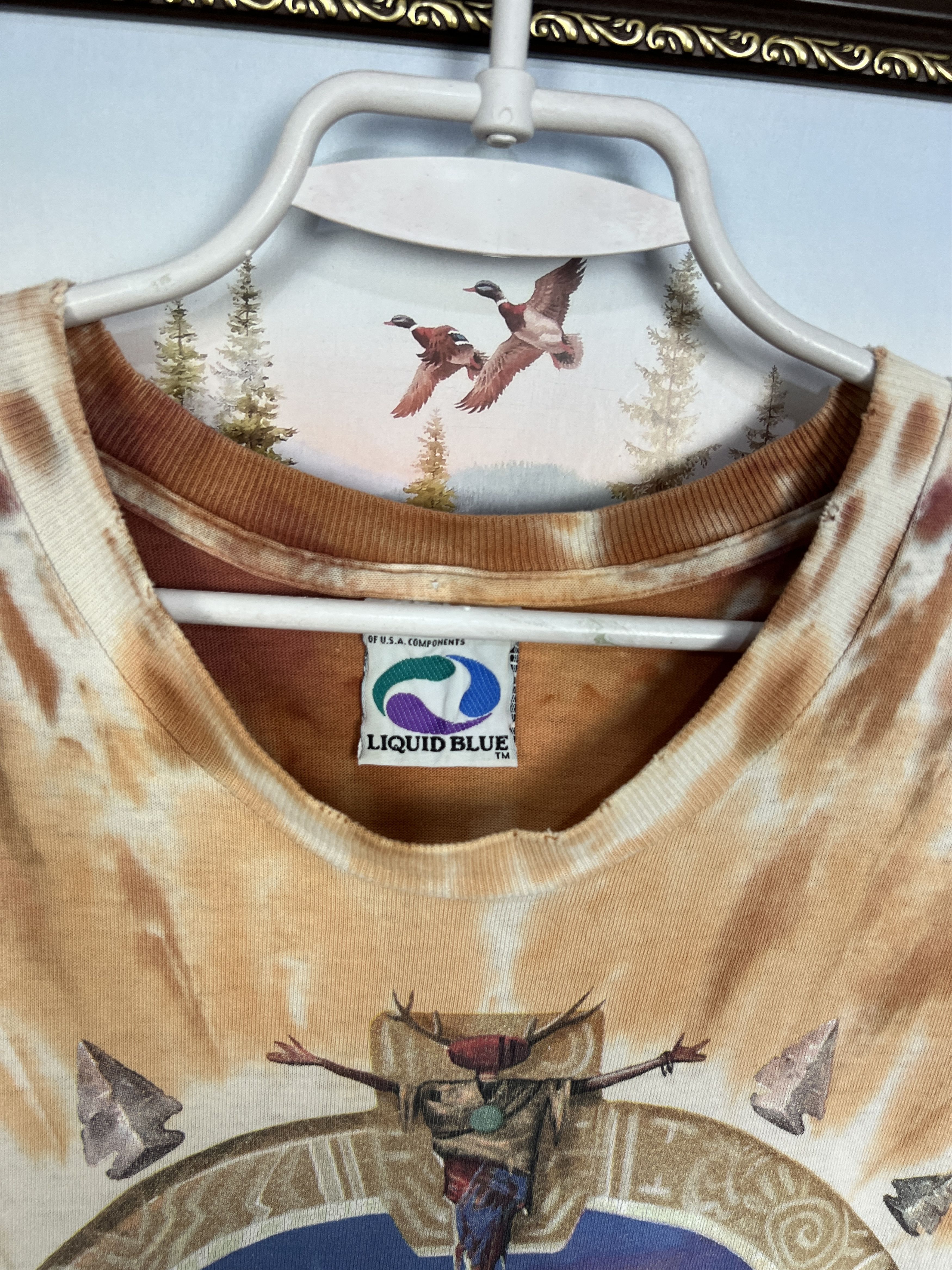 Liquid Blue Vintage Liquid Blue Native American Indian Canyon Shirt Tee Size US M / EU 48-50 / 2 - 5 Thumbnail