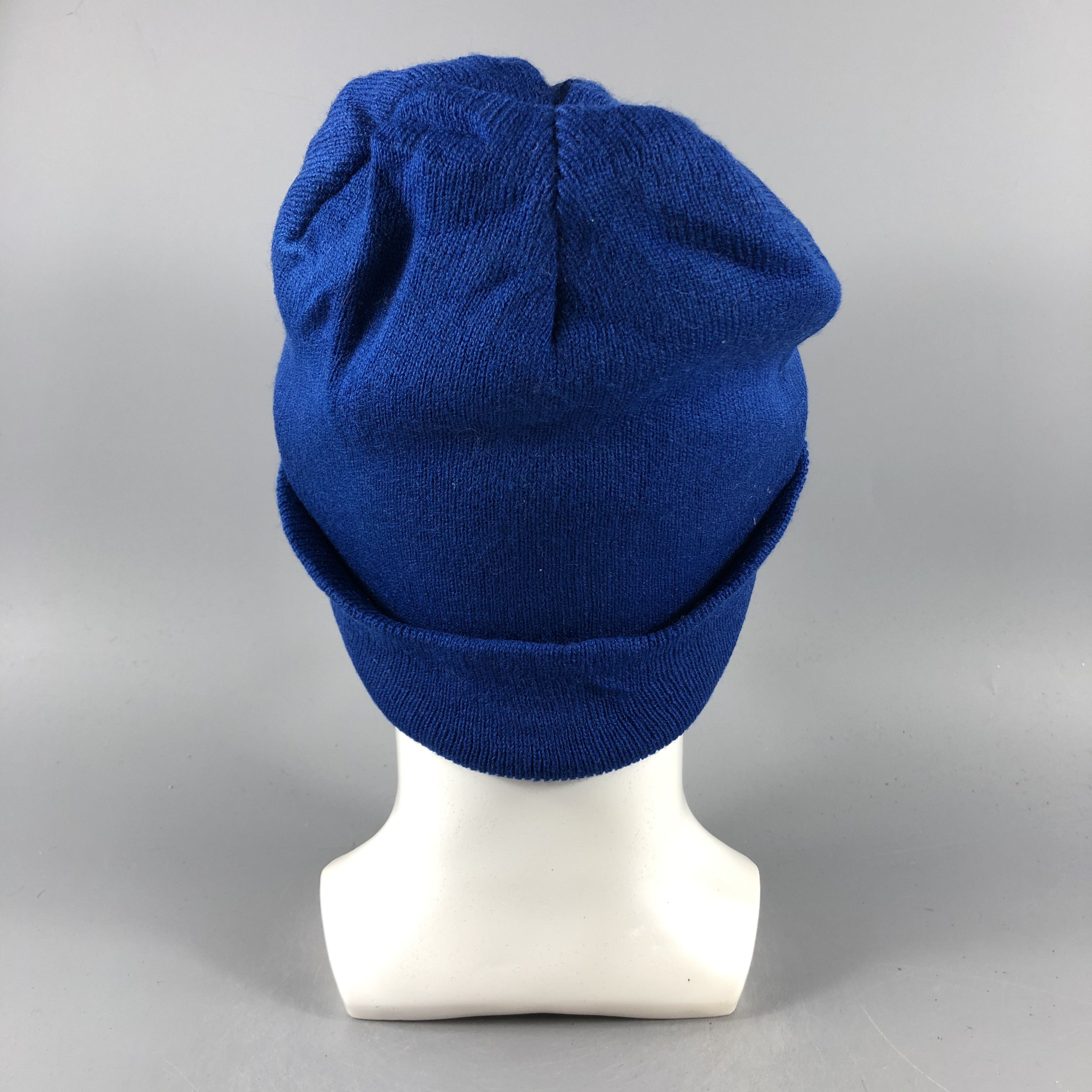 Japanese Brand × Vintage Japenese Brand Blue Beanie Snow Hat Snow Cap -D771 Size ONE SIZE - 2 Thumbnail