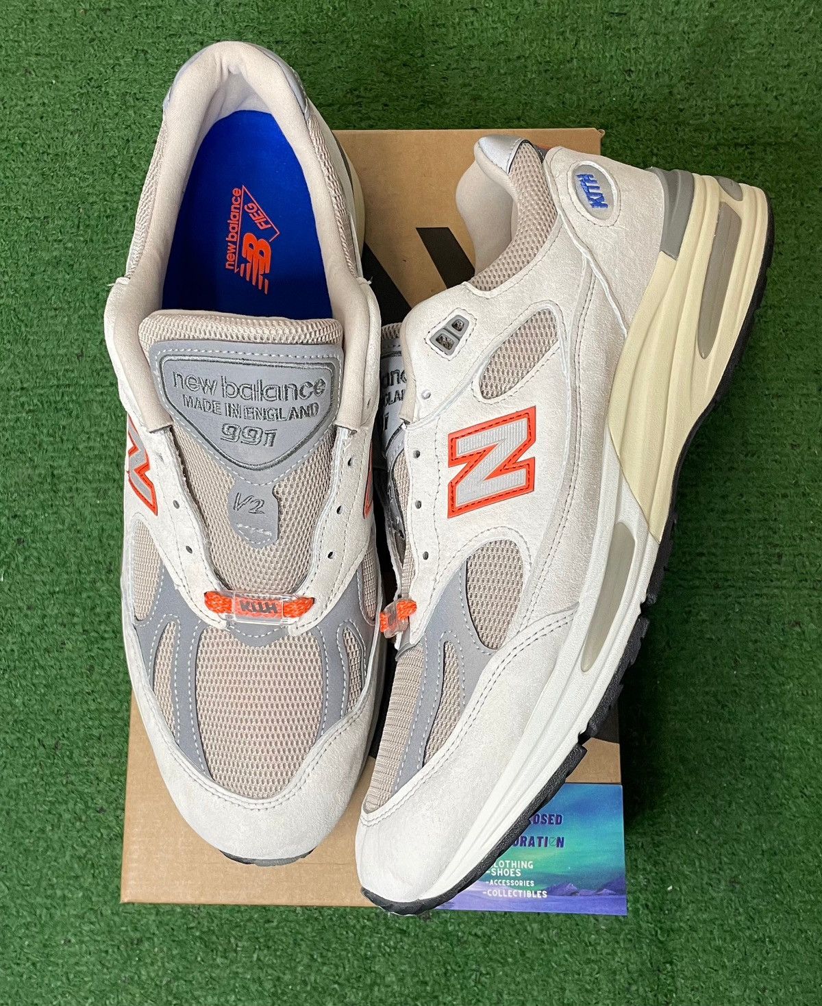 KITH × New Balance 991V2 Madison Square Kith & New Balance Madison Square Garden Capsule
