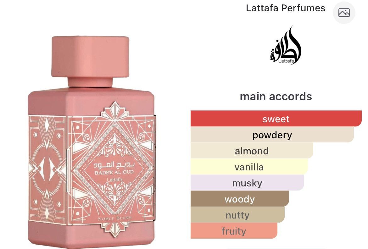 Other Lattafa Noble Blush Perfume Samples Supreme Quality Size ONE SIZE - 3 Thumbnail