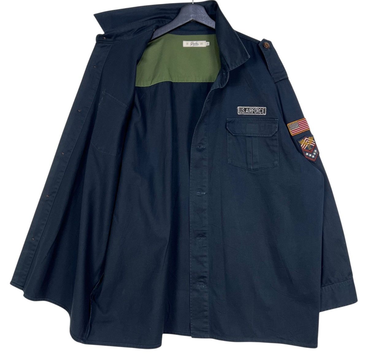 Japanese Brand US Air Force Shirt Size US XXL / EU 58 / 5 - 3 Thumbnail
