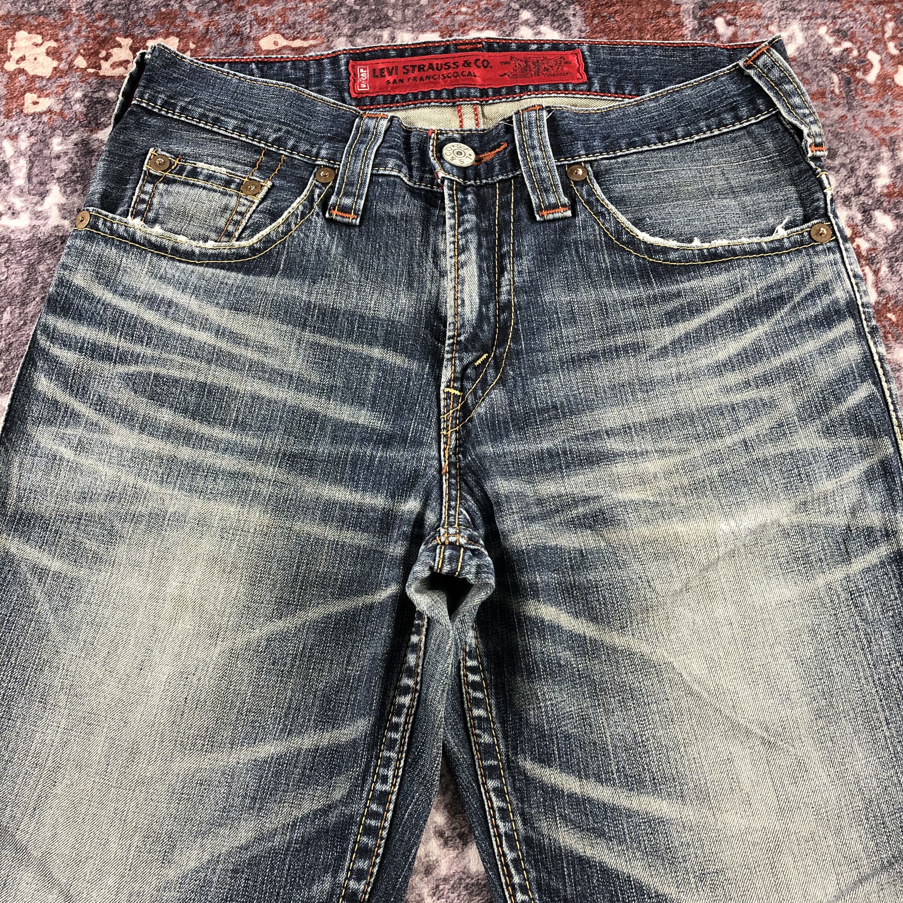 Levi's Vintage 90s Faded Black Levis 502 Jeans-JM2746 Size US 32 / EU 48 - 3 Thumbnail