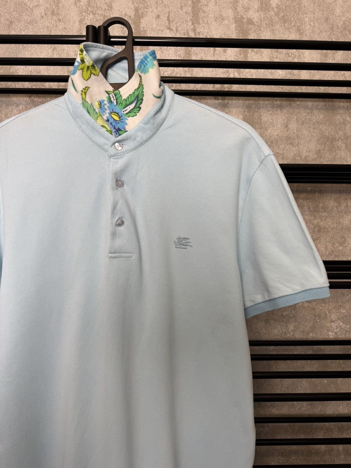 Etro Vintage Rare Etro Milano Polo Size US L / EU 52-54 / 3 - 3 Thumbnail