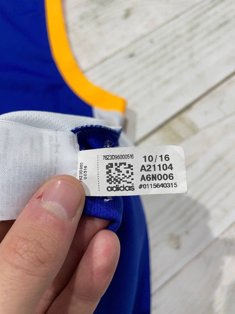Adidas Adidas Golden State Warriors Steph Curry #30 Jersey NBA Size US S / EU 44-46 / 1 - 11 Thumbnail