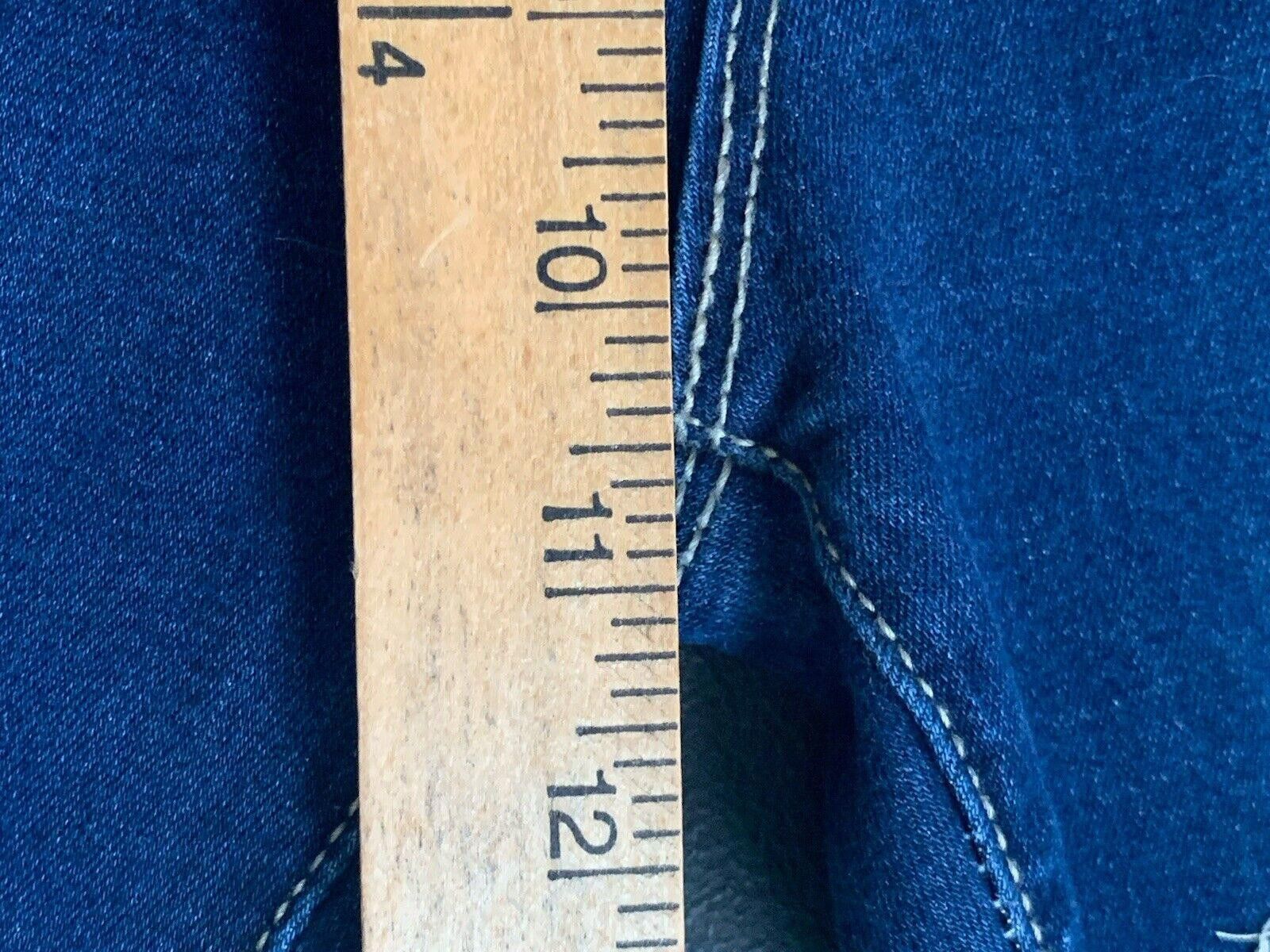 Designer RAW 7 Jeans Sz 11 Mid Rise Stretch Slim Fit Distressed Size 32" / US 10 / IT 46 - 11 Thumbnail