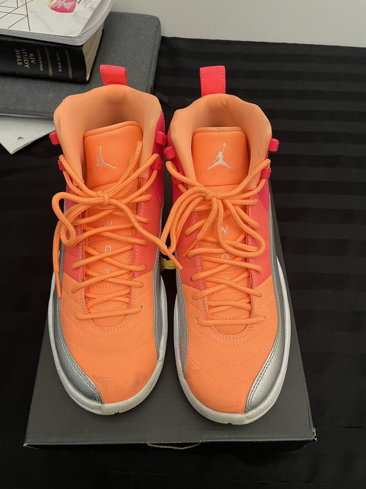 Jordan Brand Air jordan 12 retro- Sunrise 7Y Size US 7 / IT 37 - 6 Thumbnail