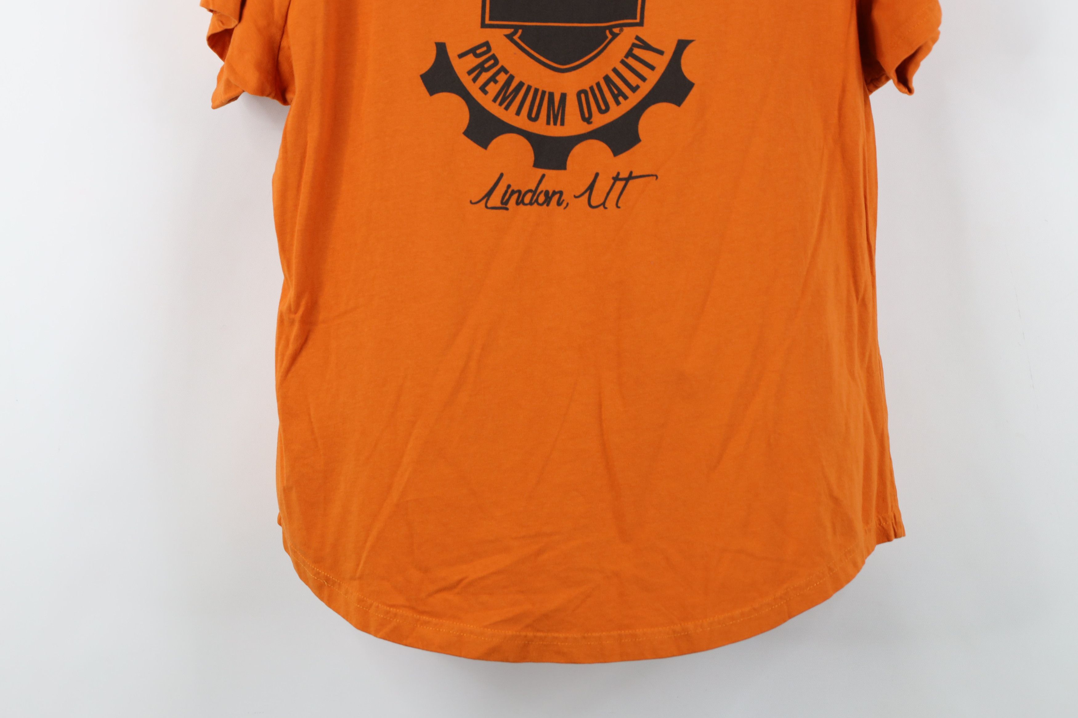 Harley Davidson Harley Davidson Spell Out Script Motorcycle T-Shirt Orange Size M / US 6-8 / IT 42-44 - 16 Thumbnail