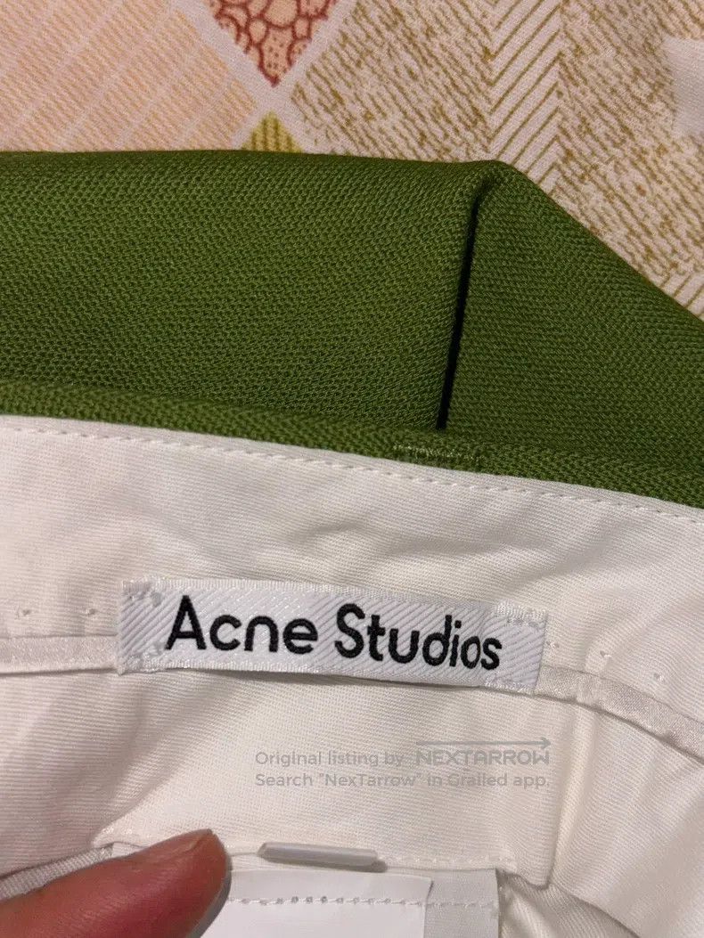 Acne Studios Acne Studios Green Tailored Trousers / Green Suit Pants Size 34S - 6 Thumbnail