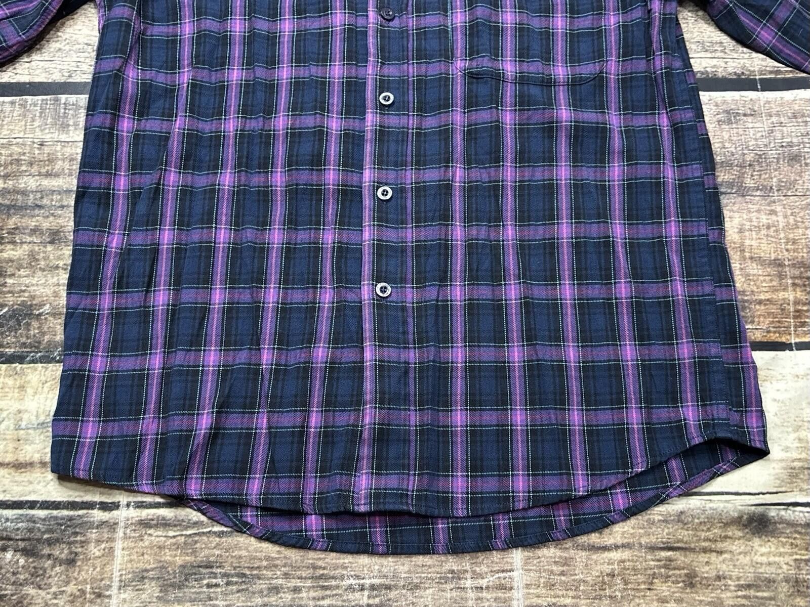 Pierre Balmain 90s Pierre Balmain Shirt Mens Medium Check Plaid Cotton Size US M / EU 48-50 / 2 - 6 Thumbnail