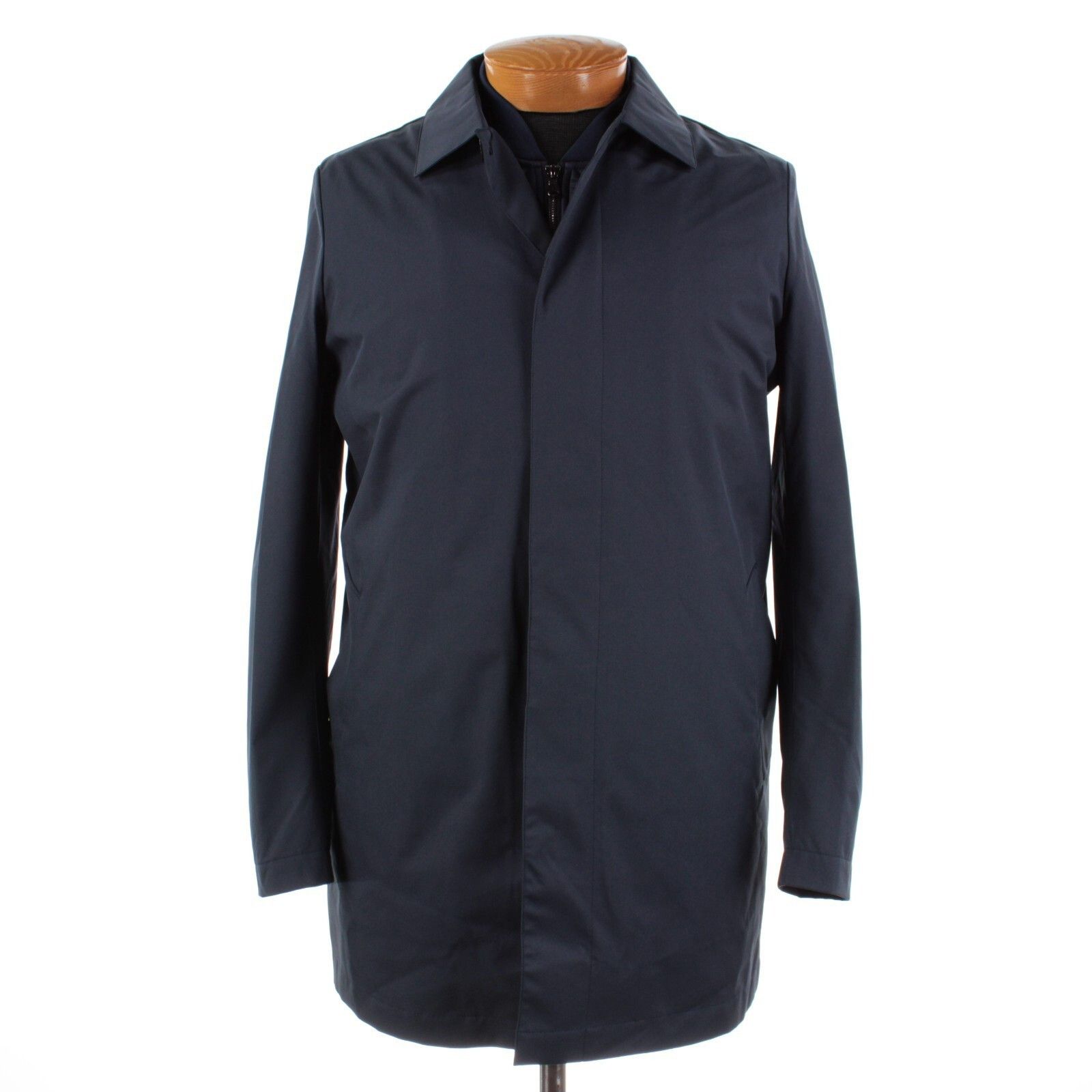 Zanella Zanella Jacket Size M US In Blue Polyester Size US M / EU 48-50 / 2 - 1 Thumbnail