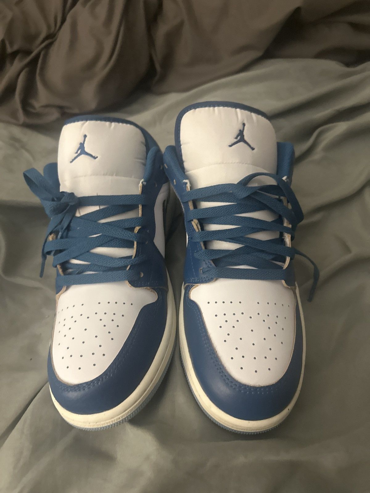Jordan Brand × Nike BRAND NEW! Air Jordan 1 Low Industrial Blue Size US 11 / EU 44 - 3 Thumbnail