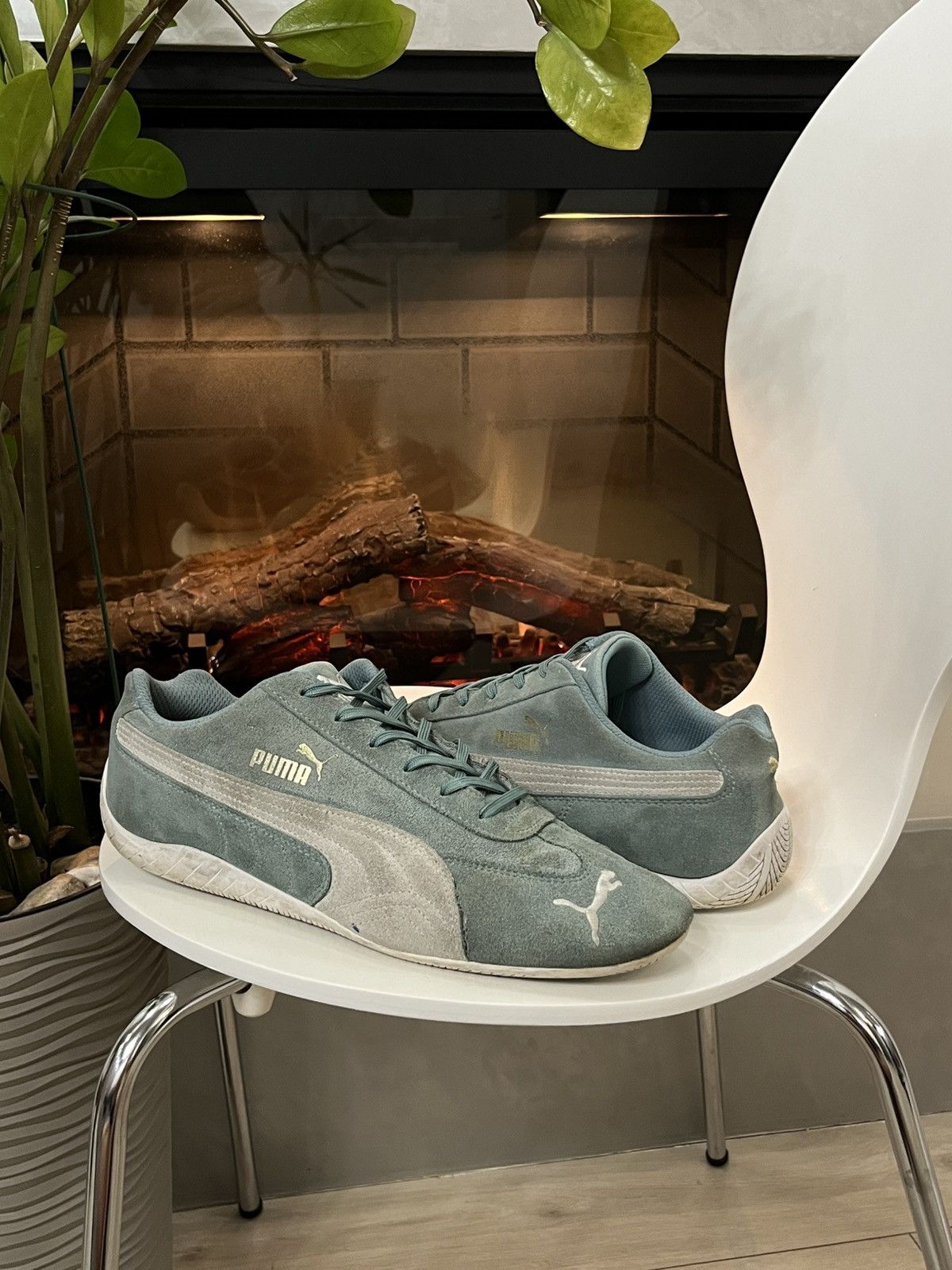 Puma 🔥00’S PUMA SPEEDCAT OG SUEDE LOW TOP Y2K SNEAKERS Size US 10.5 / EU 43-44 - 2 Thumbnail