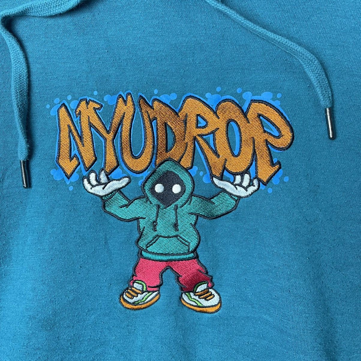 Japanese Brand NYUDROP Graphic Hoodie Oversized Streetwear Size US L / EU 52-54 / 3 - 3 Thumbnail