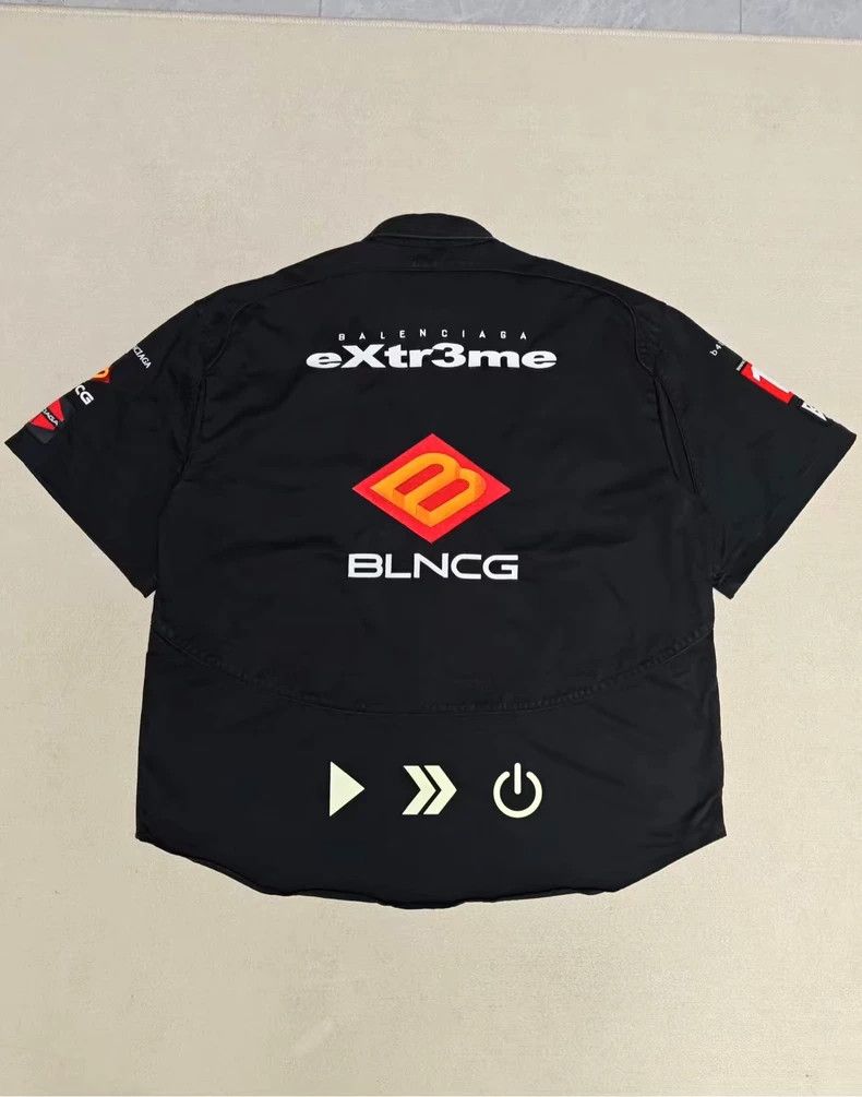 Balenciaga Balenciaga size 38 Tomorrowland Show Gamer Racing Short Sle Size US M / EU 48-50 / 2 - 2 Thumbnail