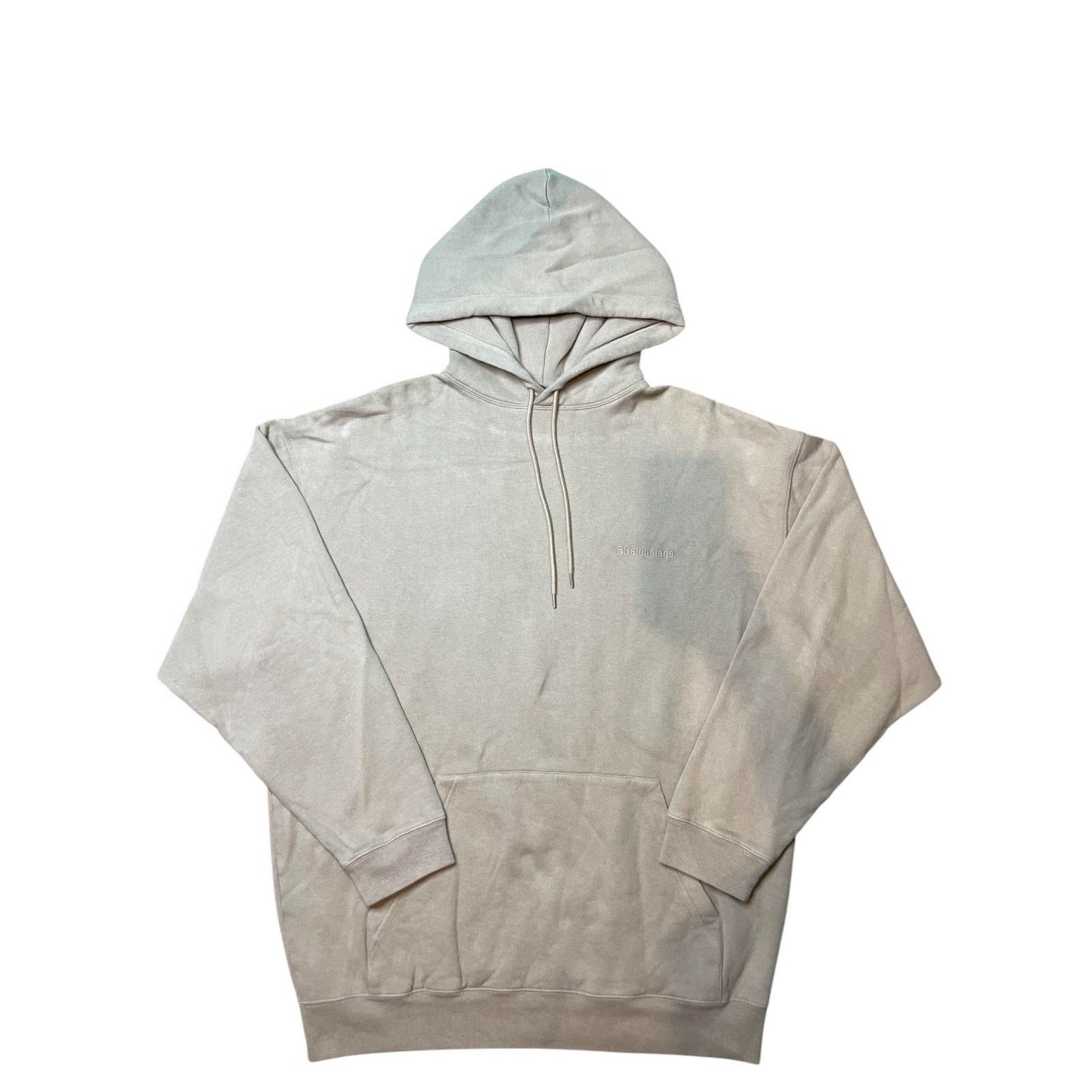 Balenciaga Balenciaga BB Hoodie Brown Size L / US 10 / IT 46 - 1 Thumbnail