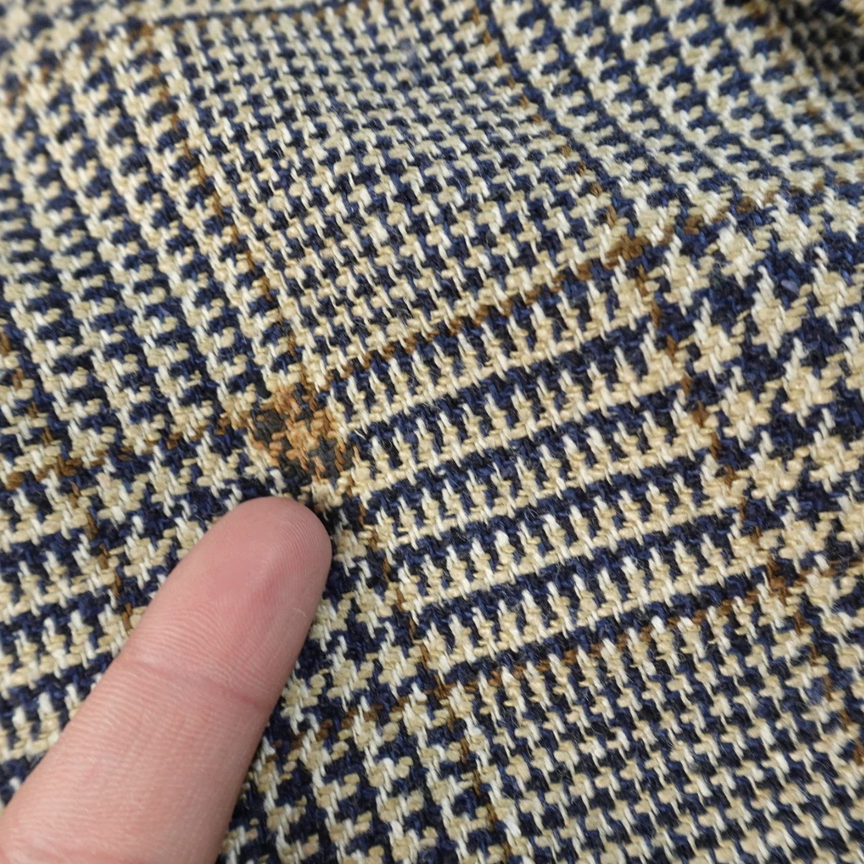 Brooks Brothers VTG Brooks Brothers Sport Coat Mens 42L Brown Tweed Plaid Wool Jacket Two-Button Notch Lapel Regular Fit Long Size US XS / EU 42 / 0 - 5 Thumbnail