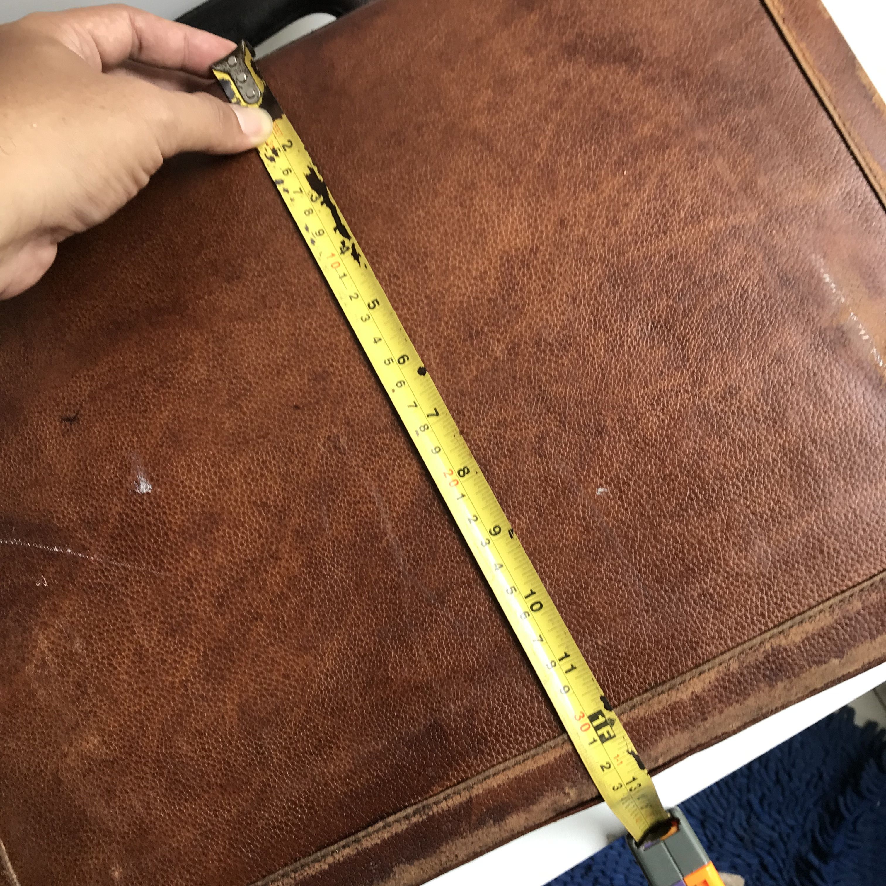Away Travel Vintage Leather Suitcase TravelMite brown leather suitcase Size ONE SIZE - 14 Thumbnail