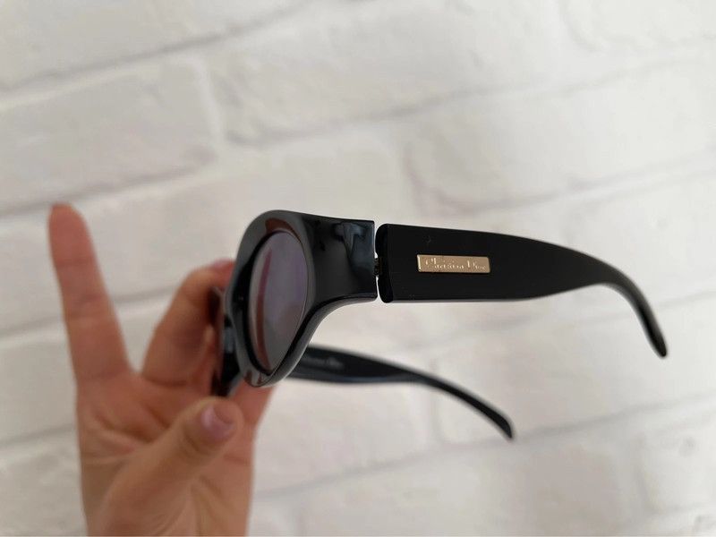 Dior × John Galliano × Vintage Christian Dior Sunglasses Gaelle Shield Mask Vintage Size ONE SIZE - 3 Thumbnail