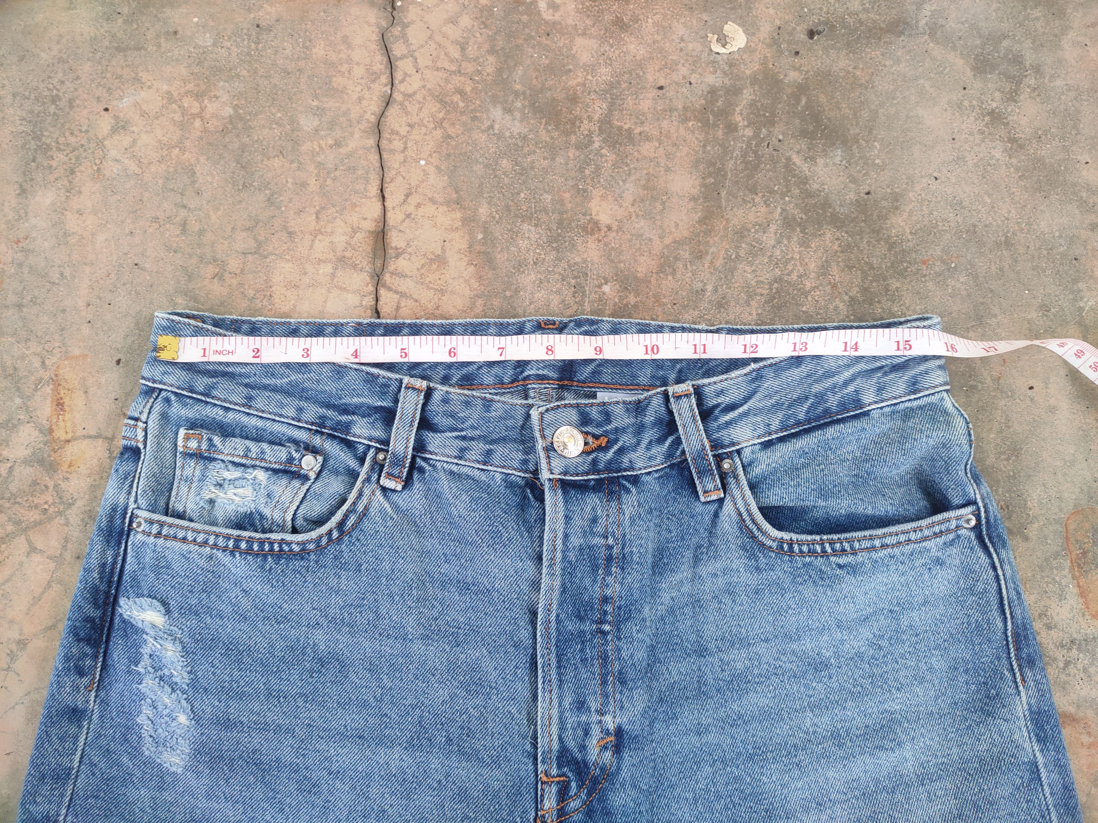 Japanese Brand W32 VINTAGE DENIM DISTRESSED FADED JEANS PANTS Size US 32 / EU 48 - 8 Thumbnail