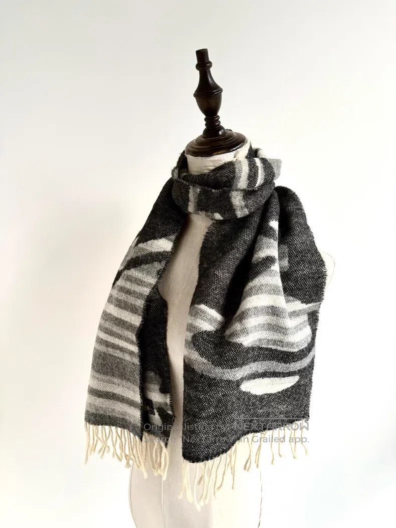 Vivienne Westwood Vivienne Westwood Vintage gray striped double-sided large Size ONE SIZE - 4 Thumbnail