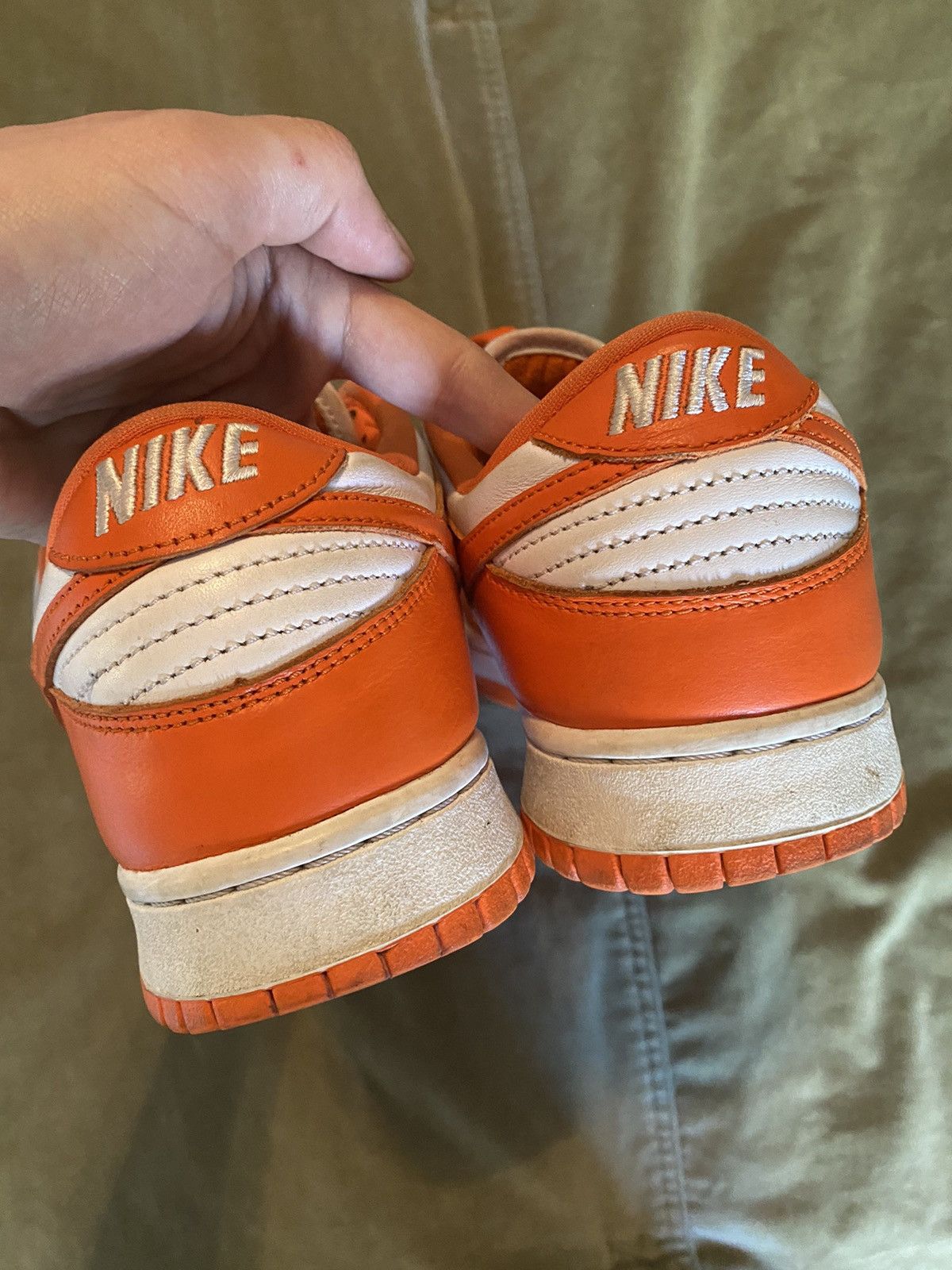 Nike Nike Dunk Syracuse Orange Low Sneakers Size US 9 / EU 42 - 3 Thumbnail