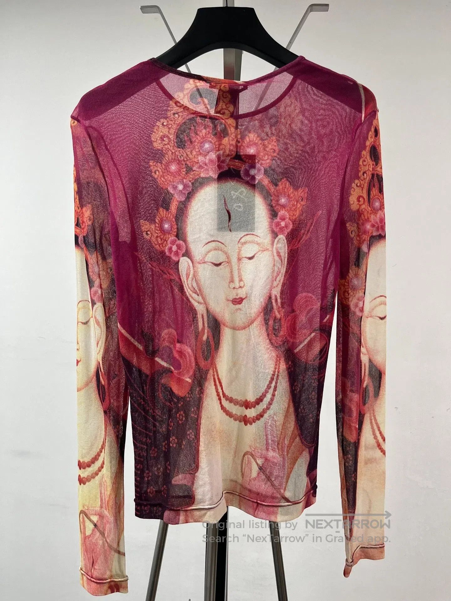 Vivienne Tam Vivienne Tam Buddha Print Mesh Top. Size M / US 6-8 / IT 42-44 - 3 Thumbnail