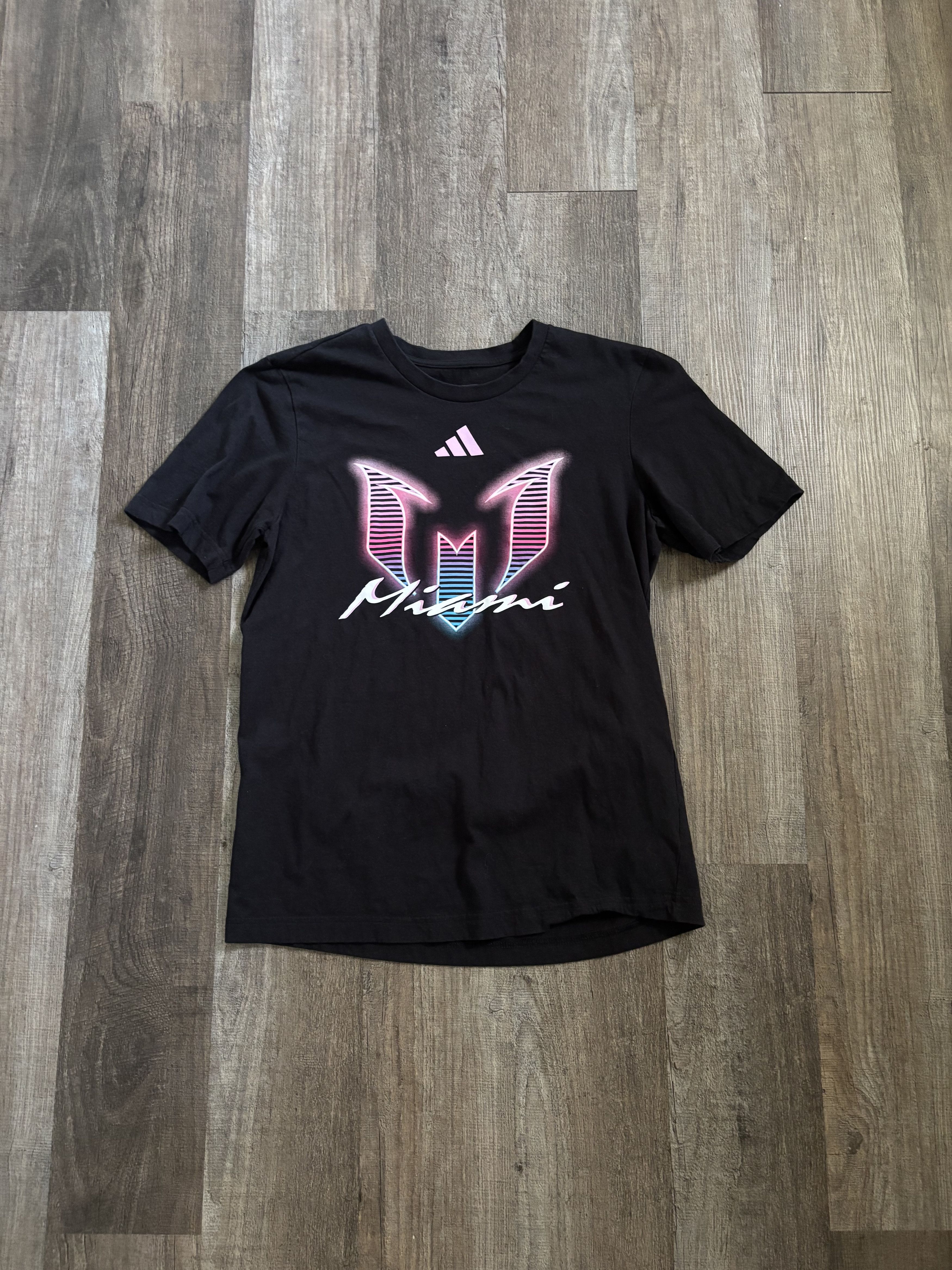 Adidas Adidas Miami FC Lionel Messi Tee Shirt MLS Size US S / EU 44-46 / 1 - 1 Thumbnail