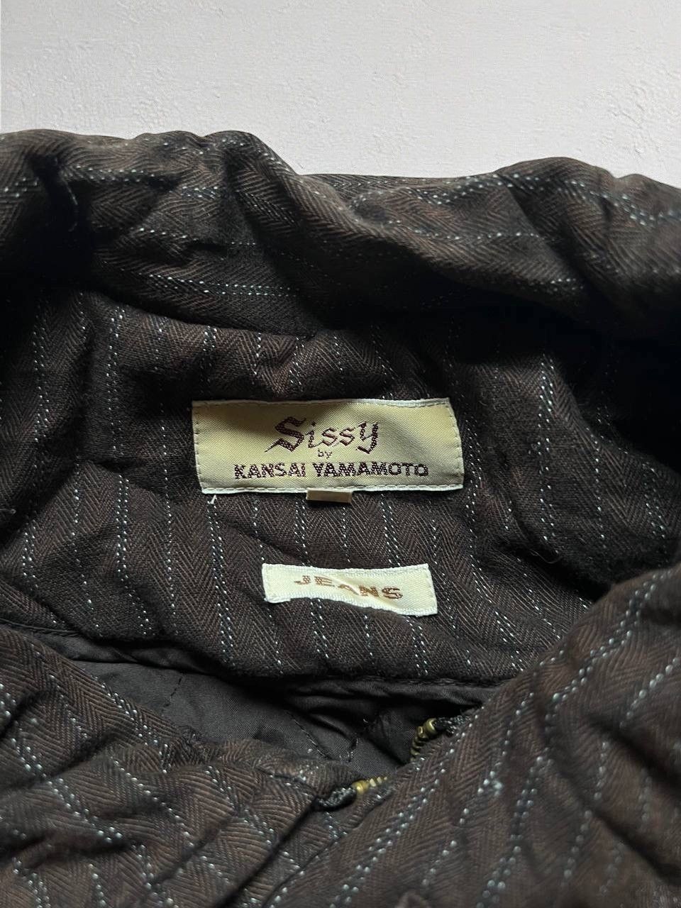 Japanese Brand × Kansai Yamamoto × Yohji Yamamoto KANSAI YAMAMOTO vintage WORK WEAR jacket JAPAN “Sissy” 90s Size US M / EU 48-50 / 2 - 3 Thumbnail