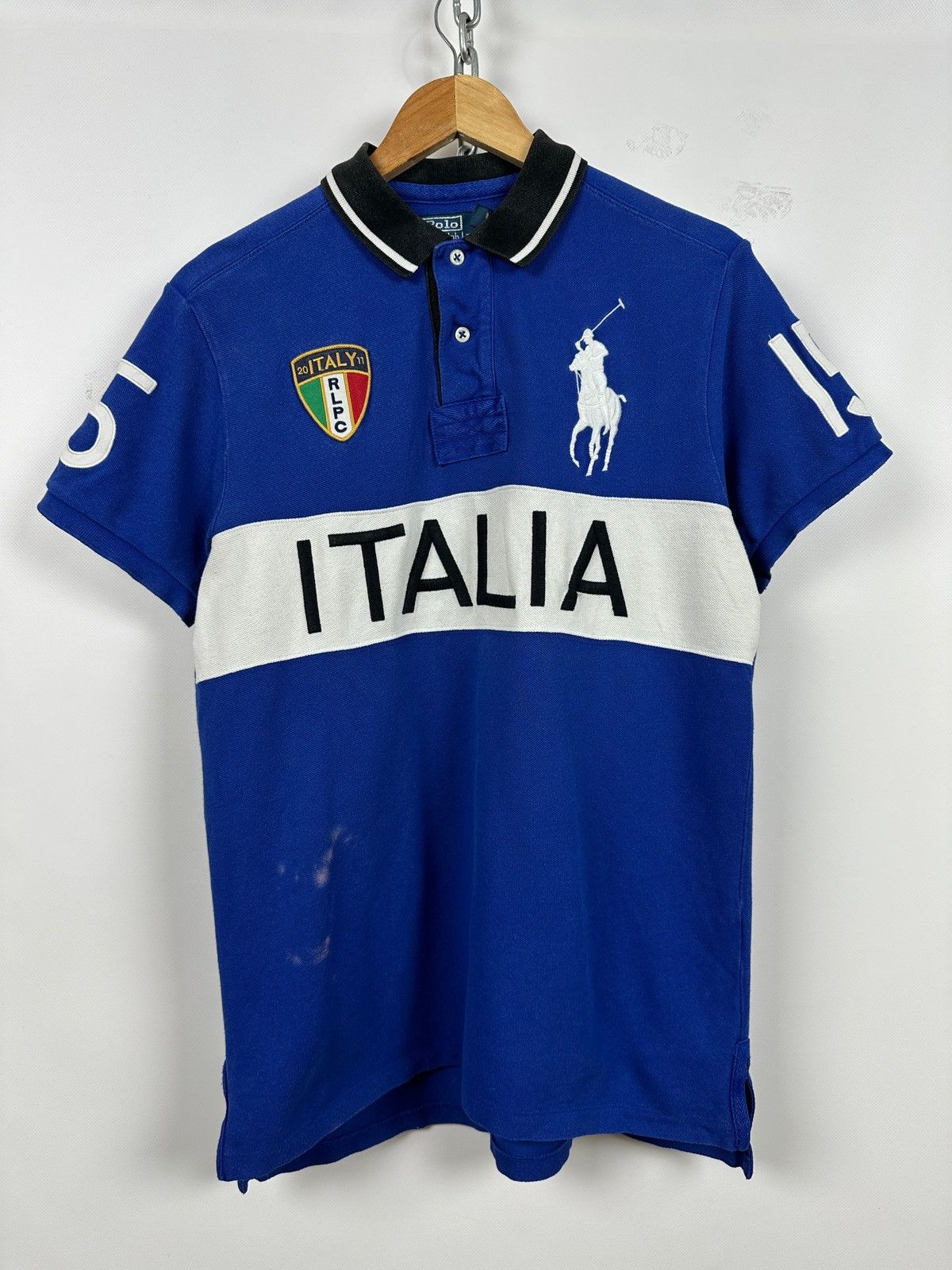 Polo Ralph Lauren Vintage Polo Ralph Lauren Italia Polo Y2K Chief Keef Size US M / EU 48-50 / 2 - 1 Thumbnail