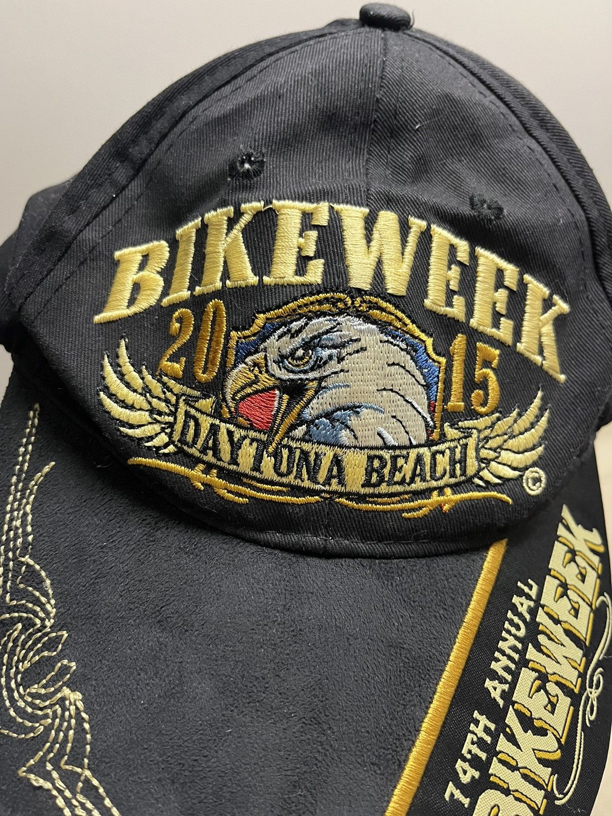 Harley Davidson 2015 Daytona 74th Annual Bike Week Cap Size ONE SIZE - 2 Thumbnail