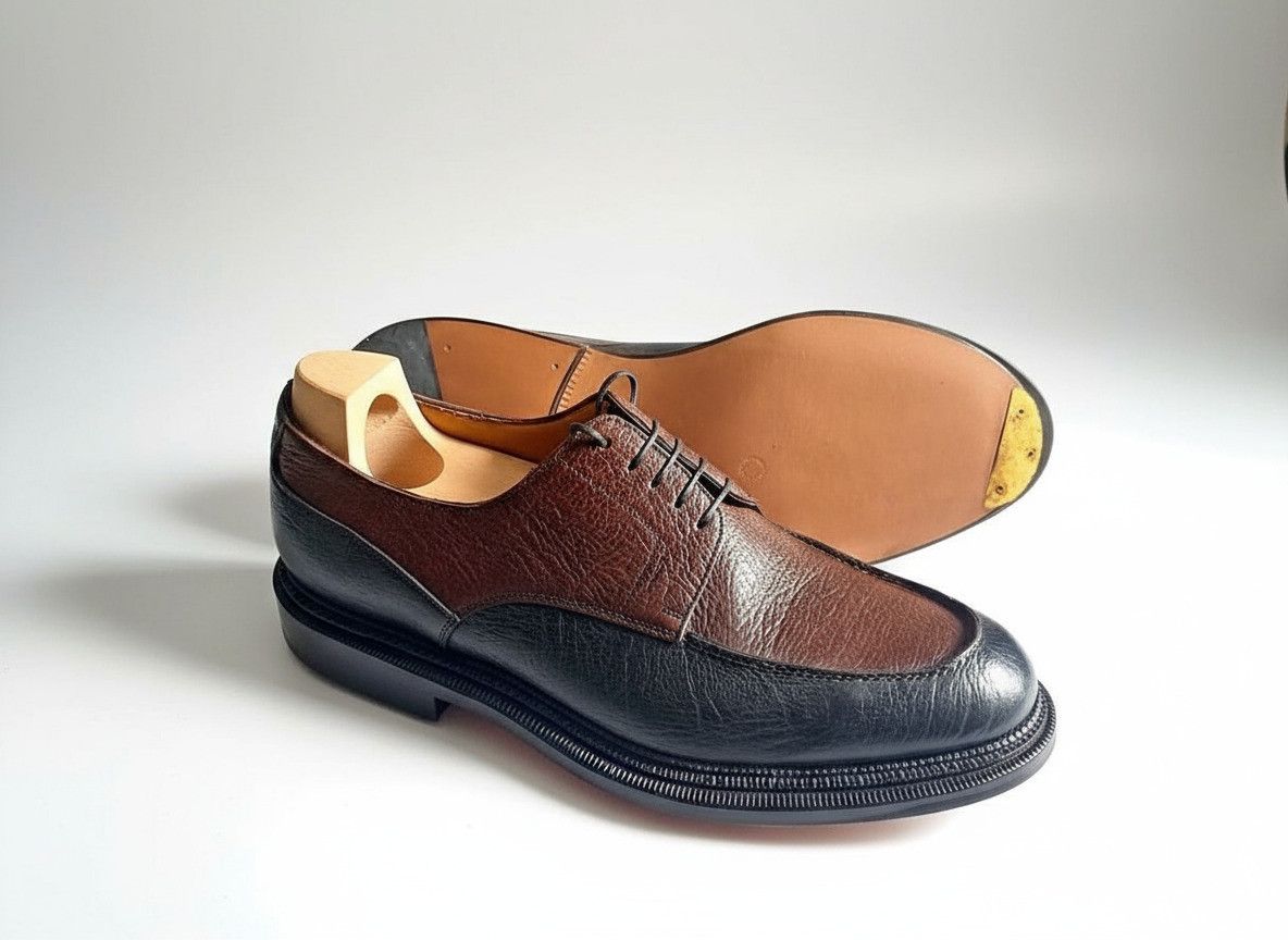 Enzo Bonafe Maison Koly X Bonafe Serengeti Kudu brown dark grey Size US 11.5 / EU 44-45 - 2 Thumbnail
