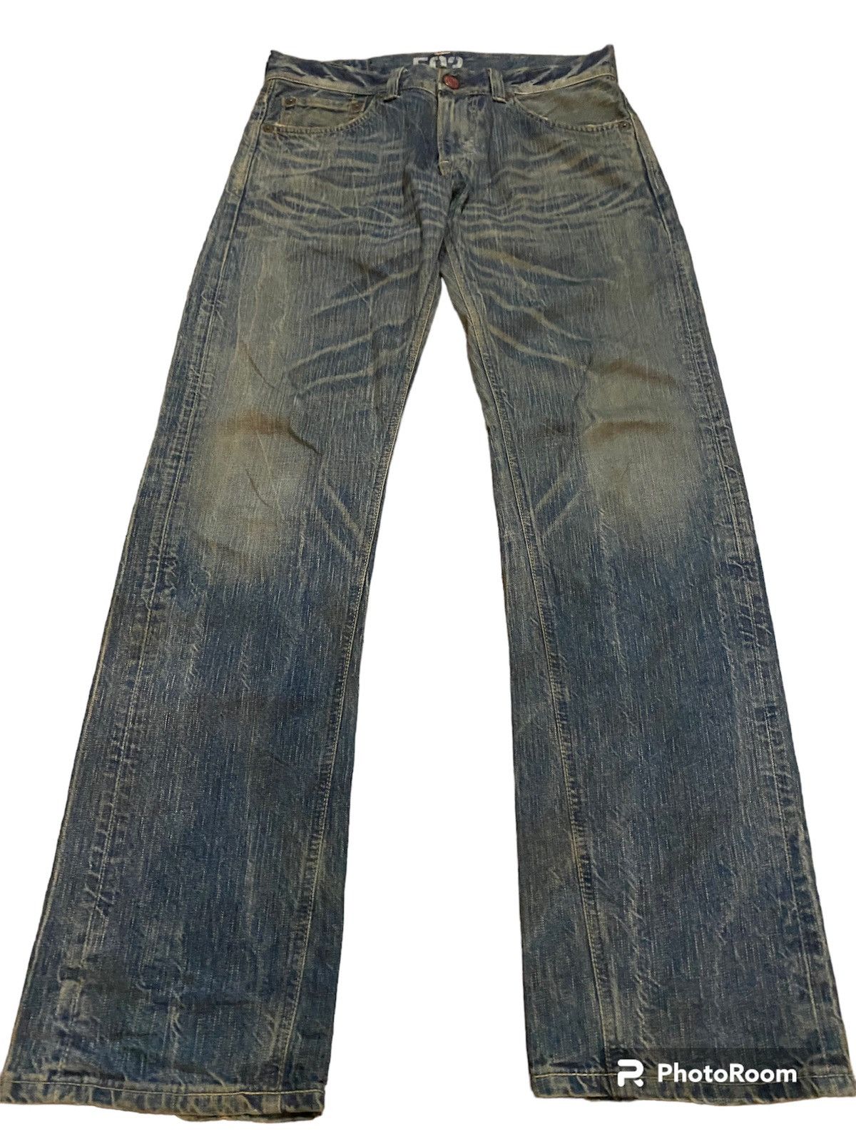 image of Edwin 503 Japan Crazy Lightning Blue Rusty, Men's (Size 33)