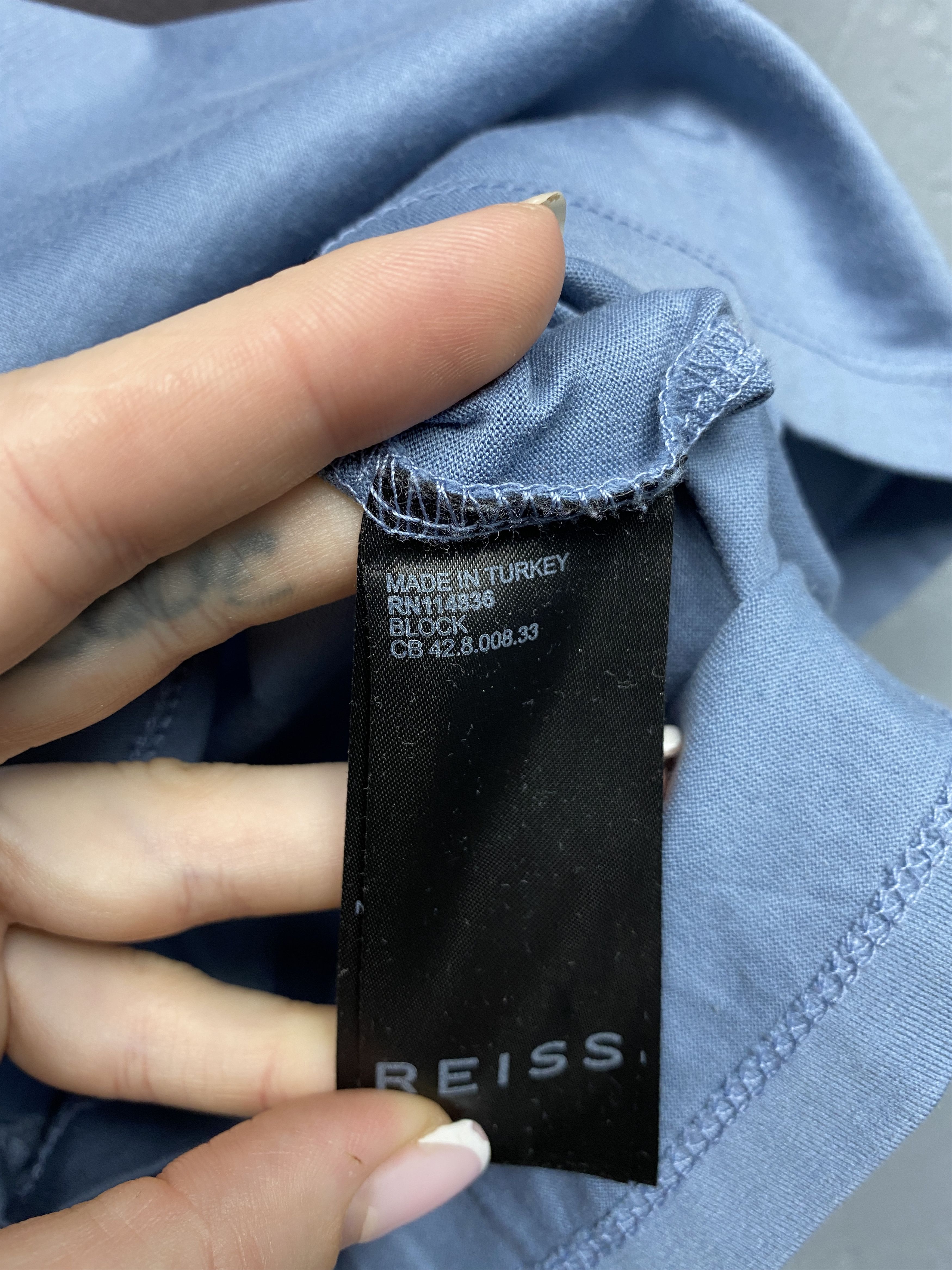 Reiss Reiss Mens Crew Neck T-Shirt Size US XS / EU 42 / 0 - 4 Thumbnail