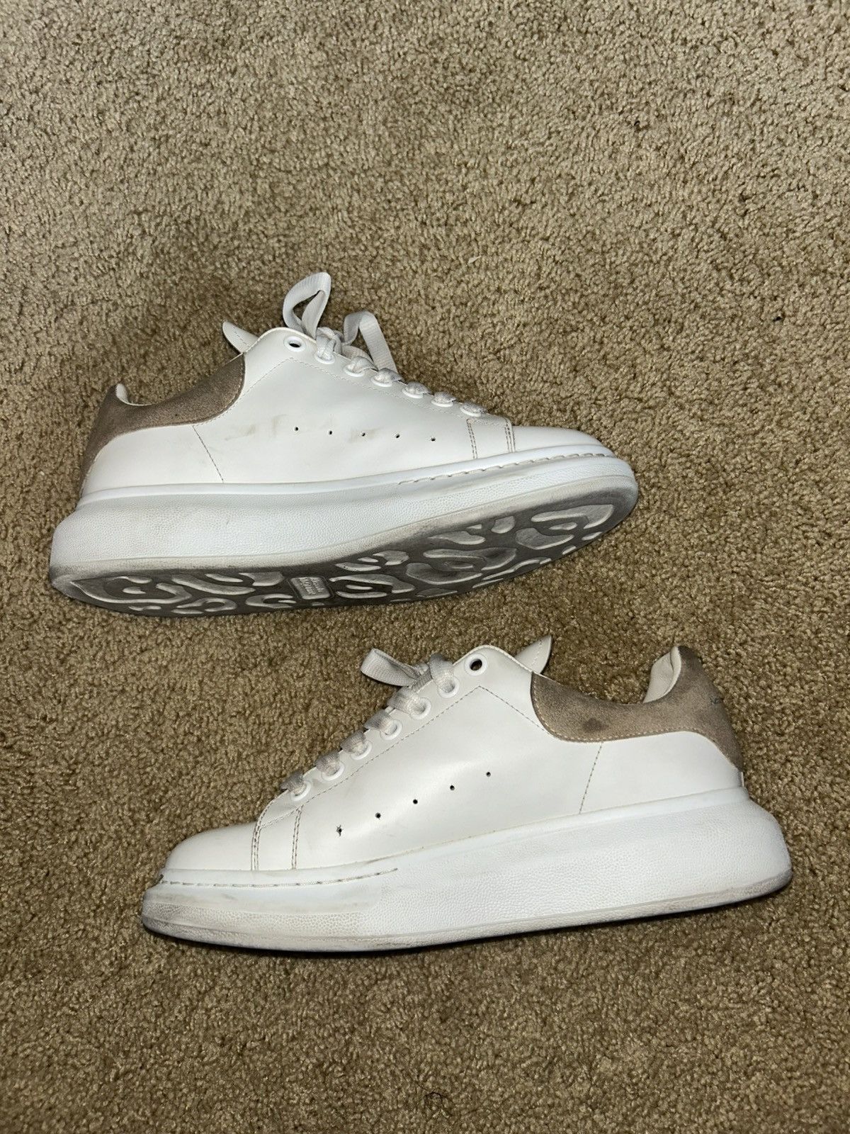 McQ Alexander McQueen Alexander McQueen Women’s Oversized Low-Top Sneakers Size US 10 / IT 40 - 2 Thumbnail